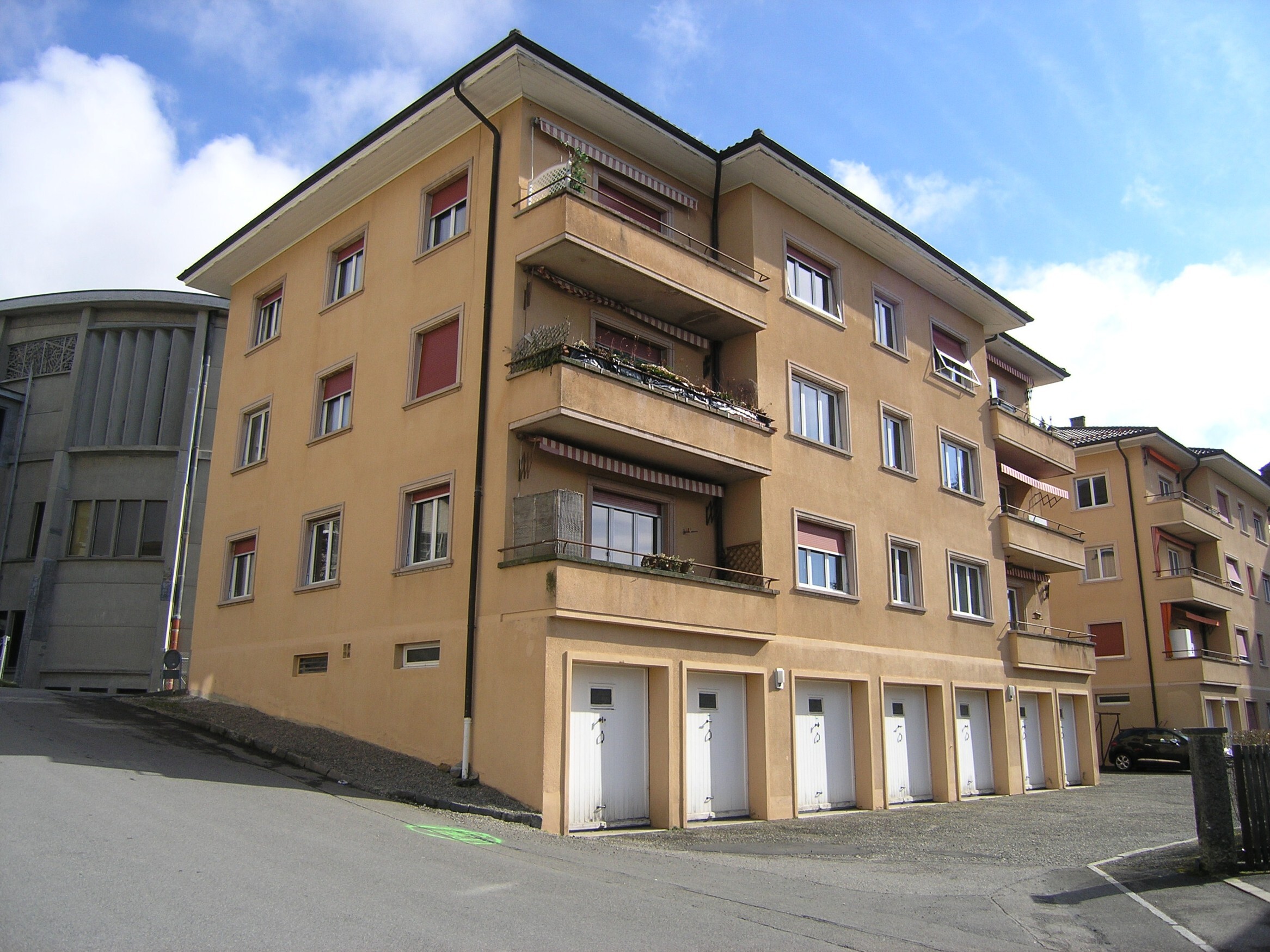 Façade de l'immeuble