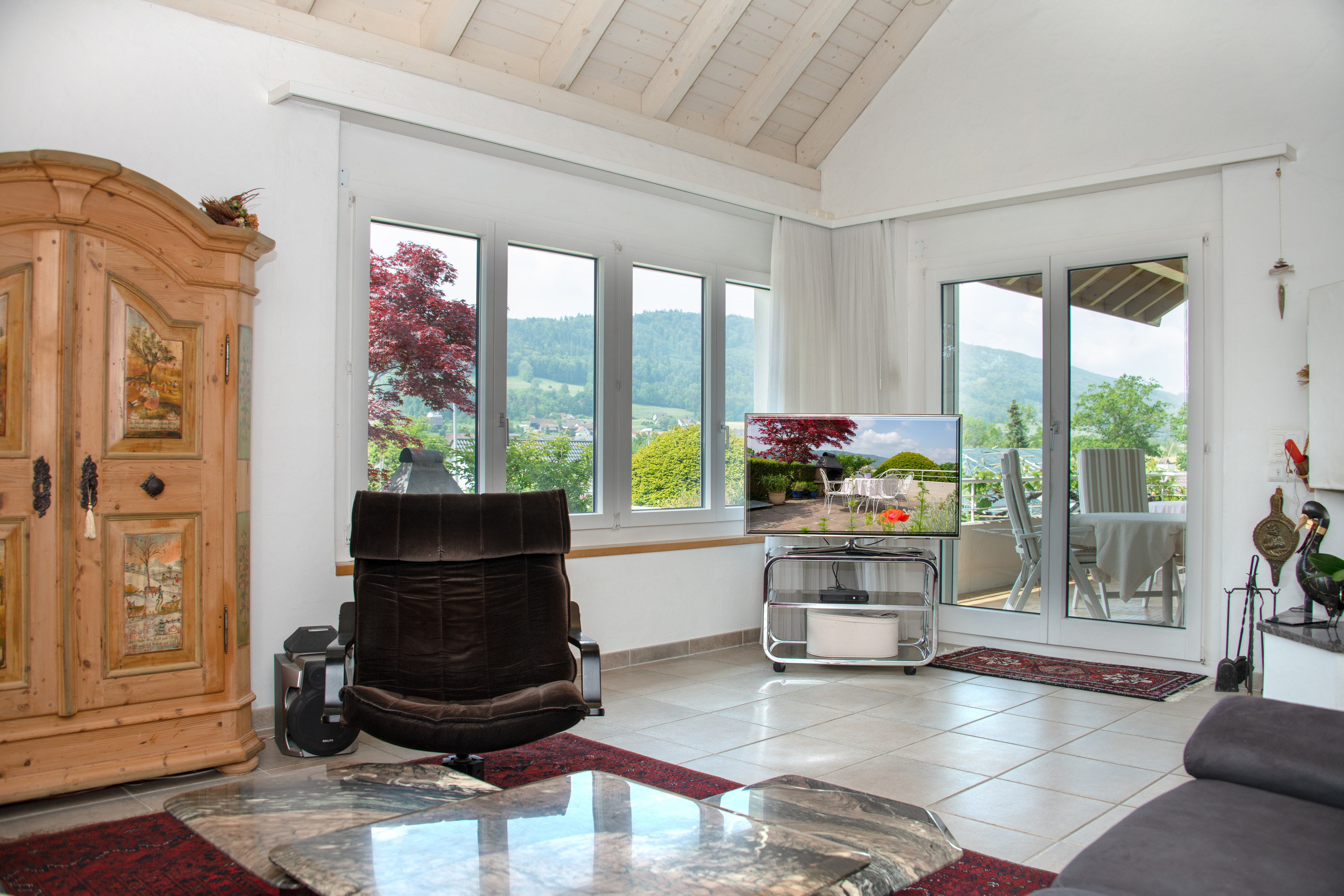 Wohnzimmer mit Aussicht Wohnzimmer mit Aussicht