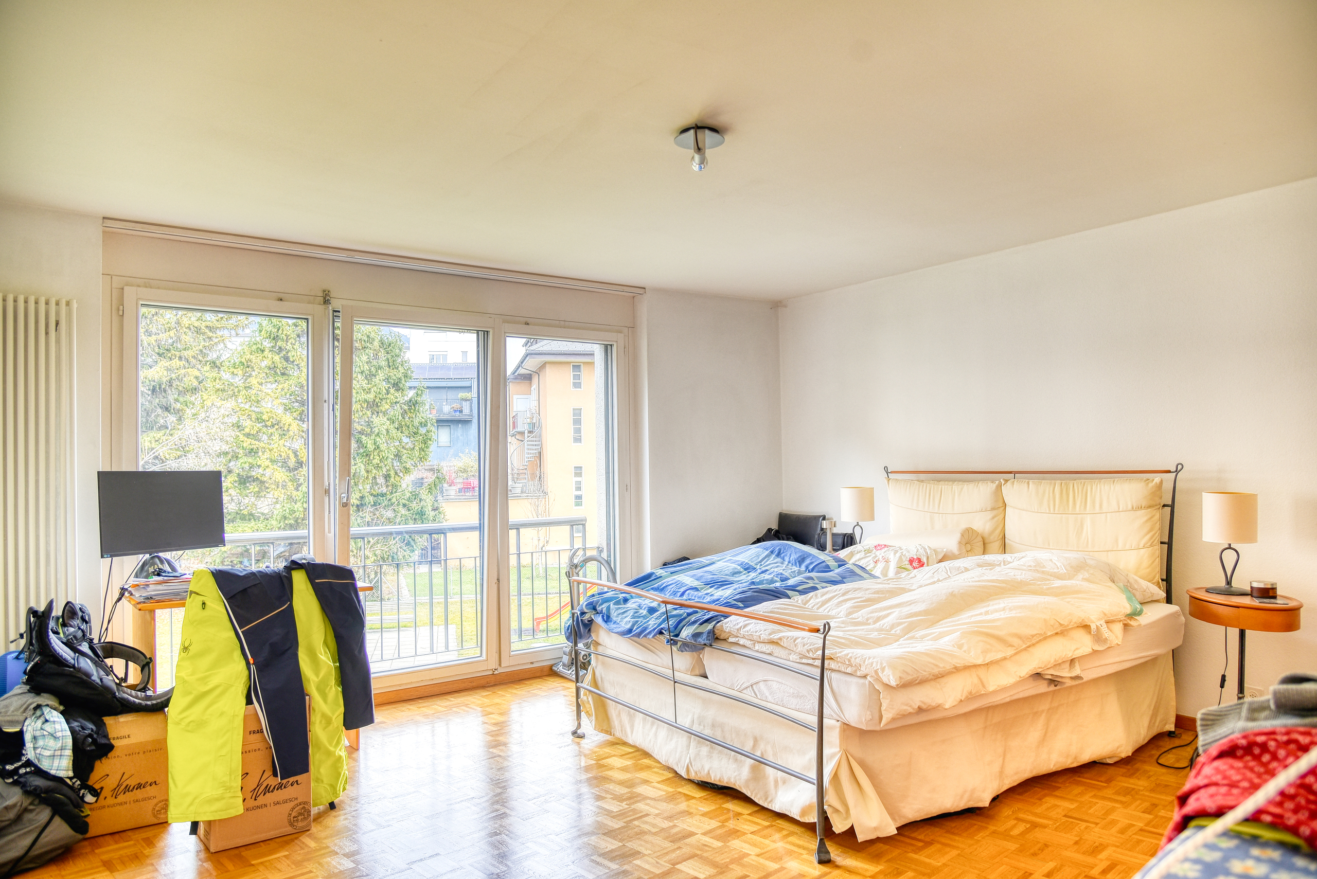 Appartement Sierre - Chambre parentale