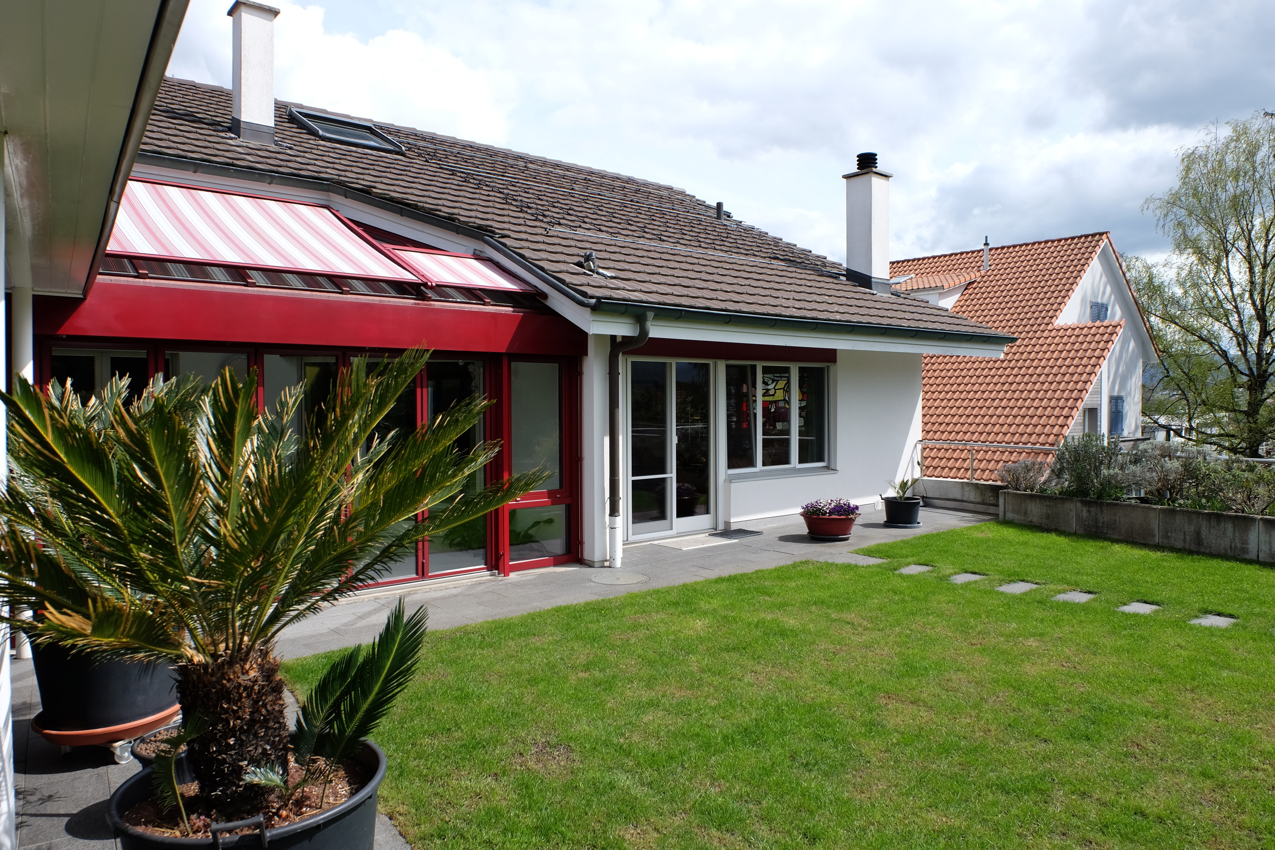 Wintergarten und Wohnzimmer Wintergarten und Wohnzimmer