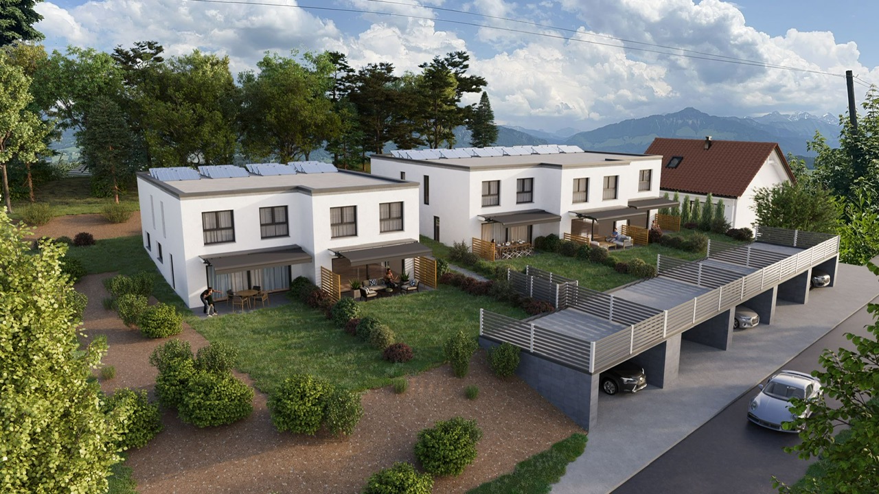 Magnifiques villas contemporaine à Marsens 