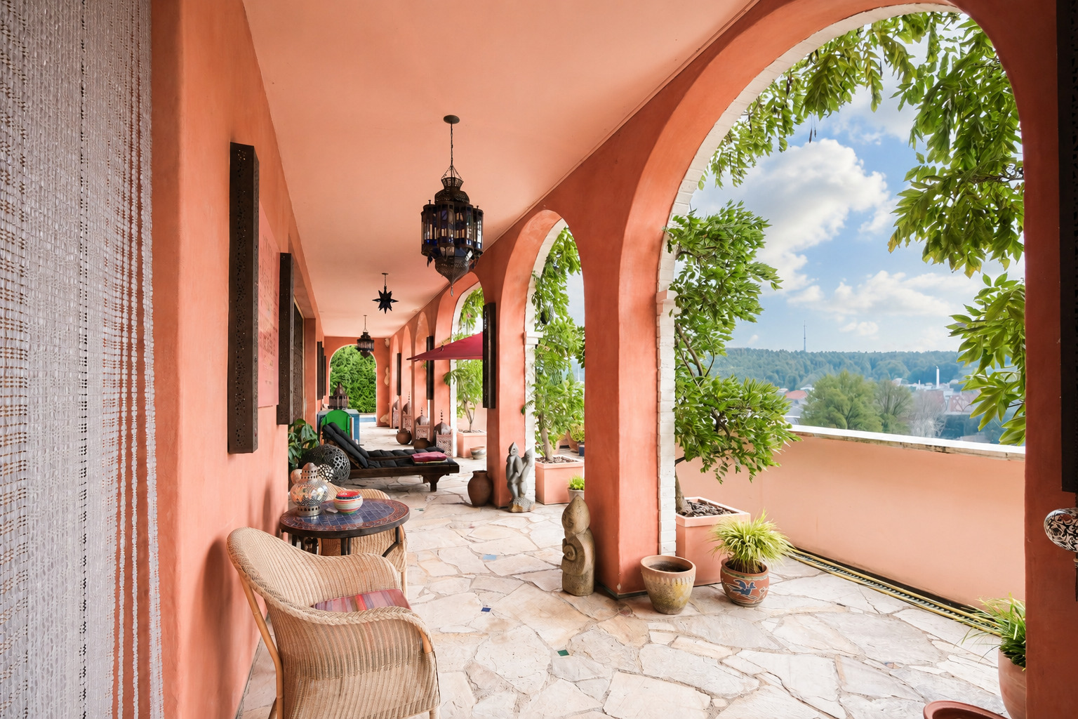 Aussenansicht Terrasse