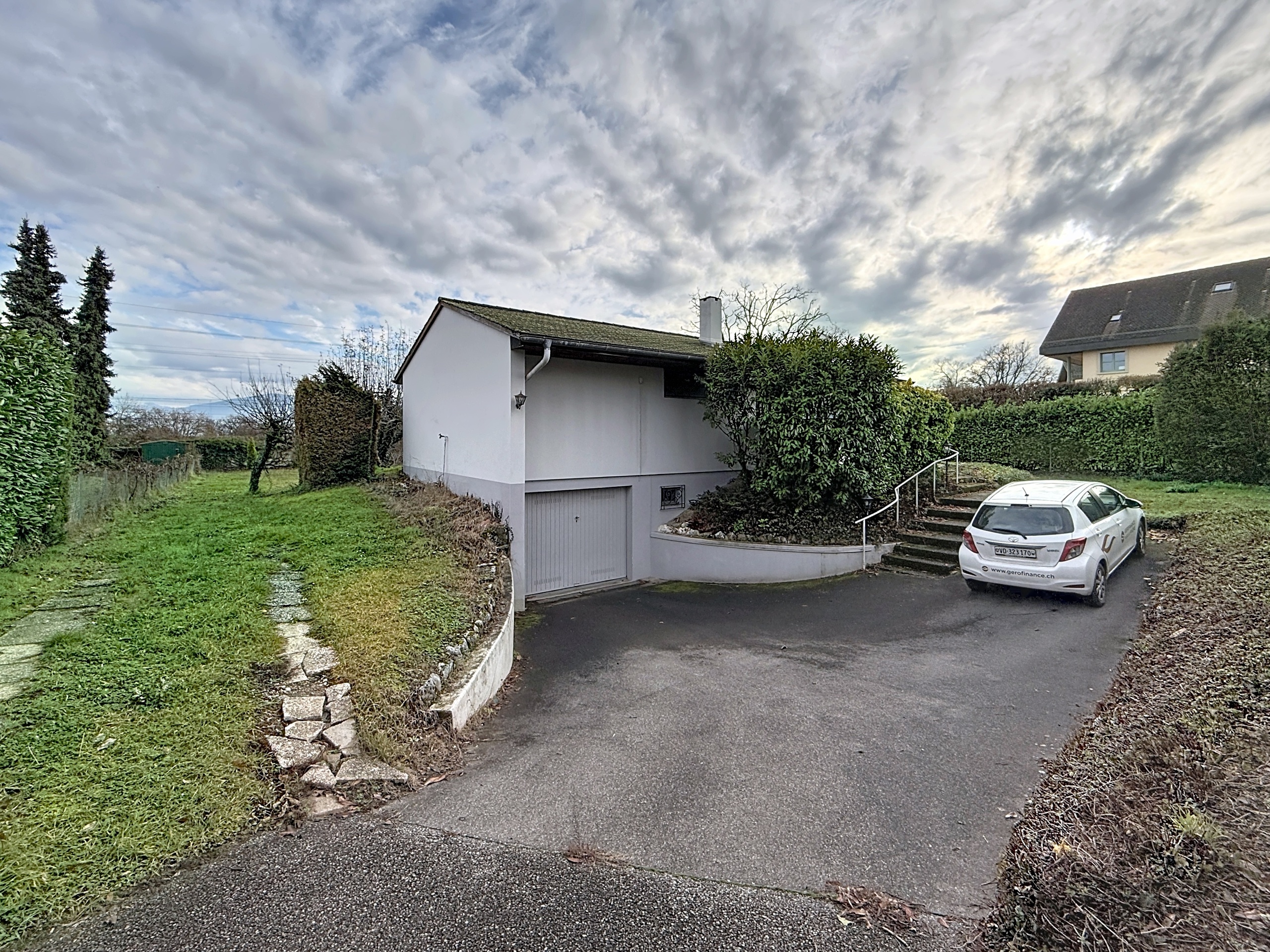 Vue extérieur côté parking