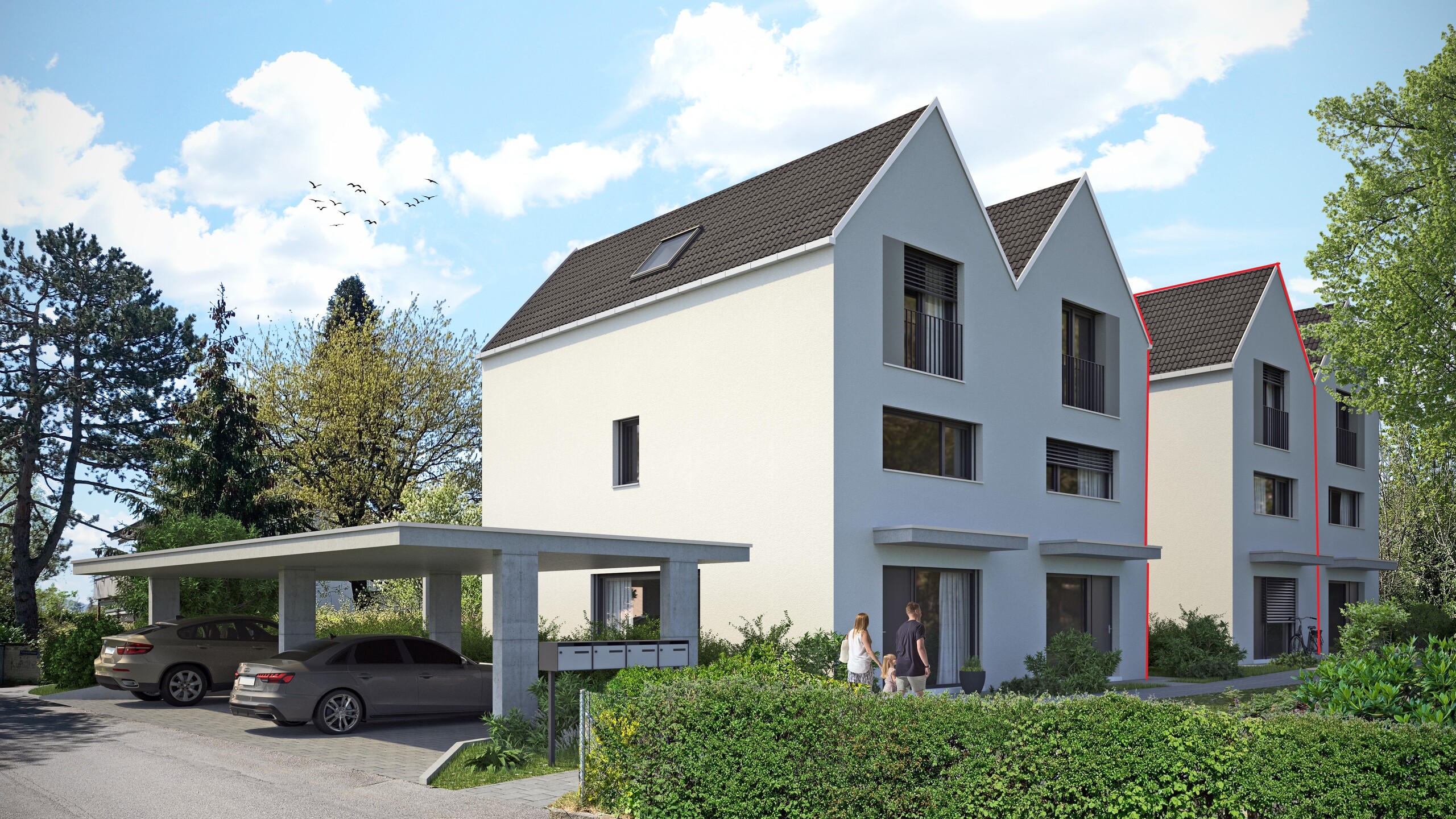 Ansicht Eingangsseite