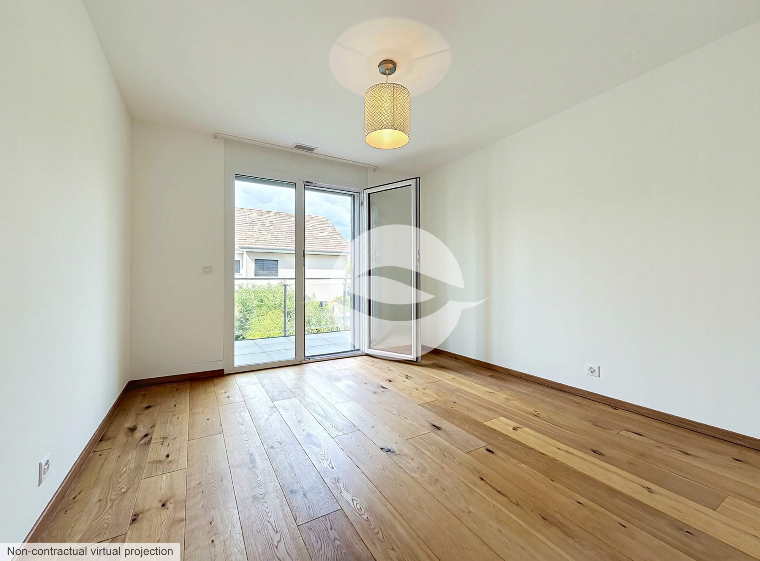1er : 2ème Chambre avec balcon