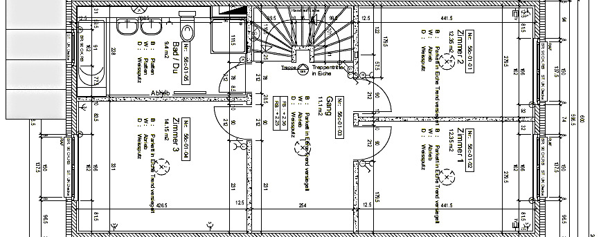 Grundriss Obergeschoss