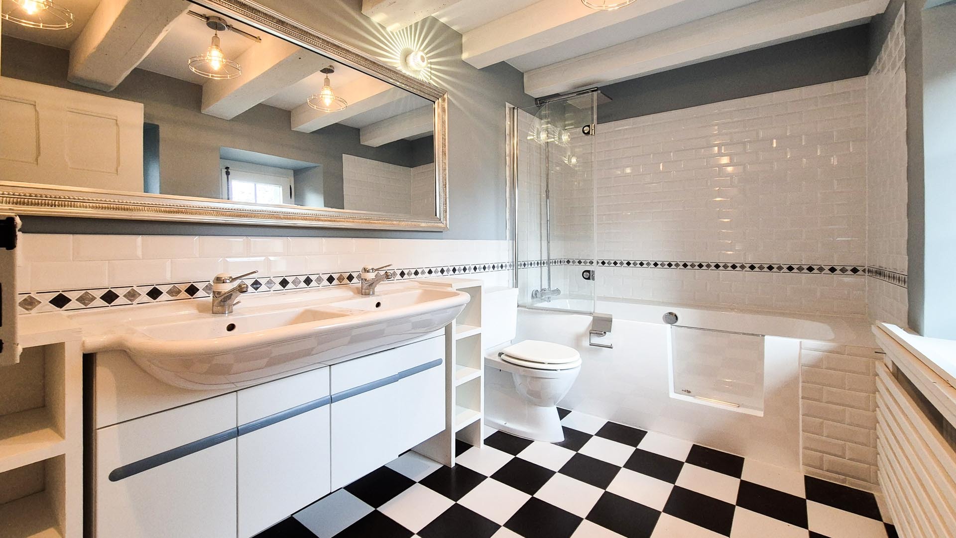 Salle de bain/WC chambre parentale