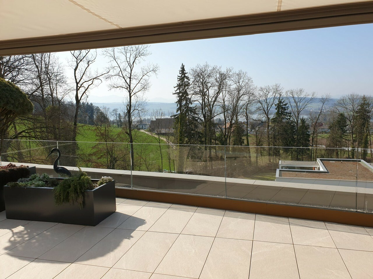 Aussicht von Dachterrasse Aussicht von Dachterrasse