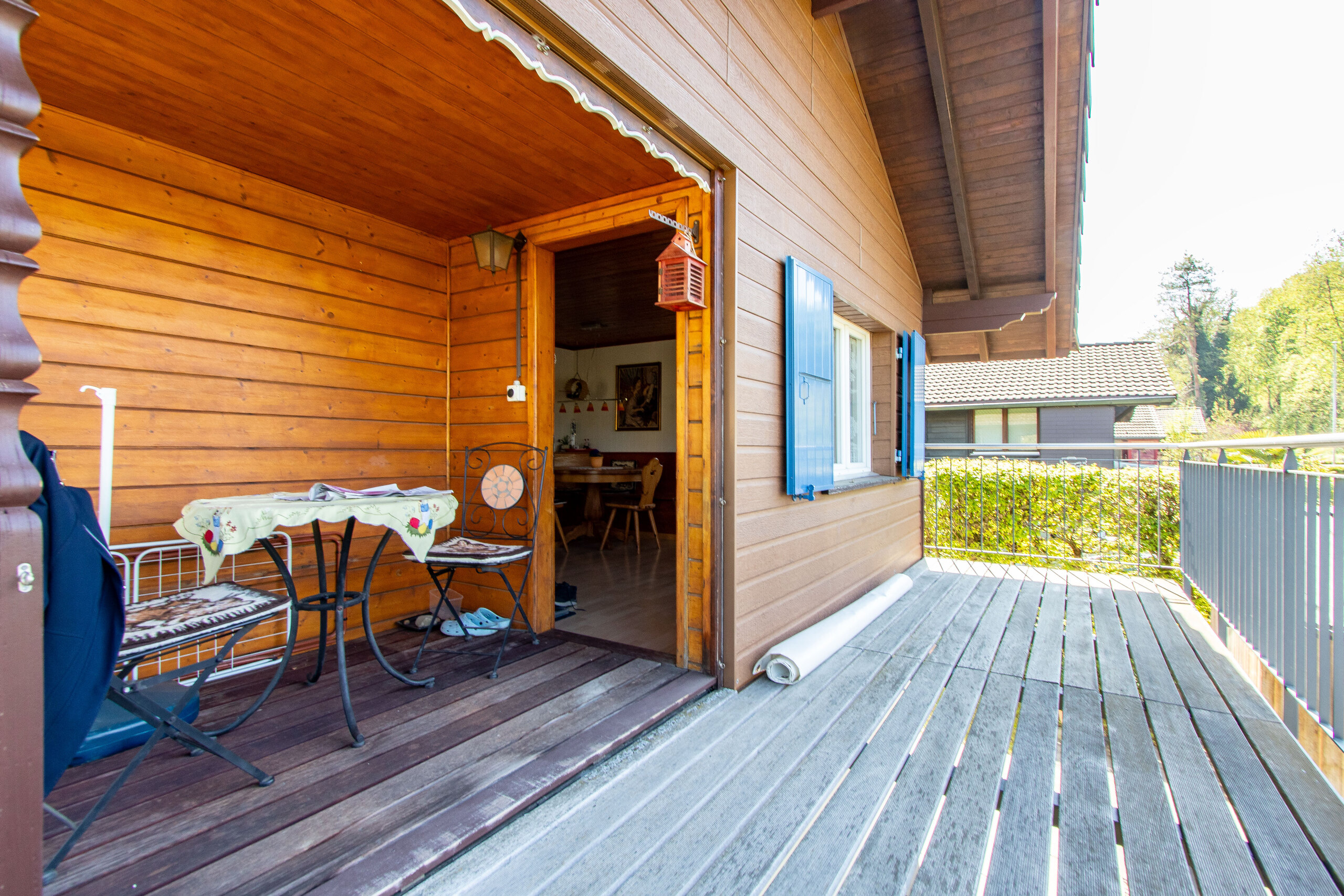 Balcon / entrée étage supérieur