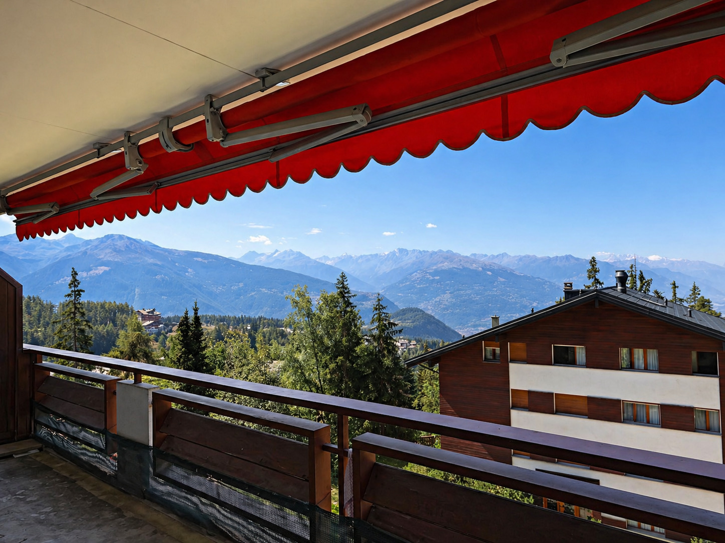 Vue depuis le balcon