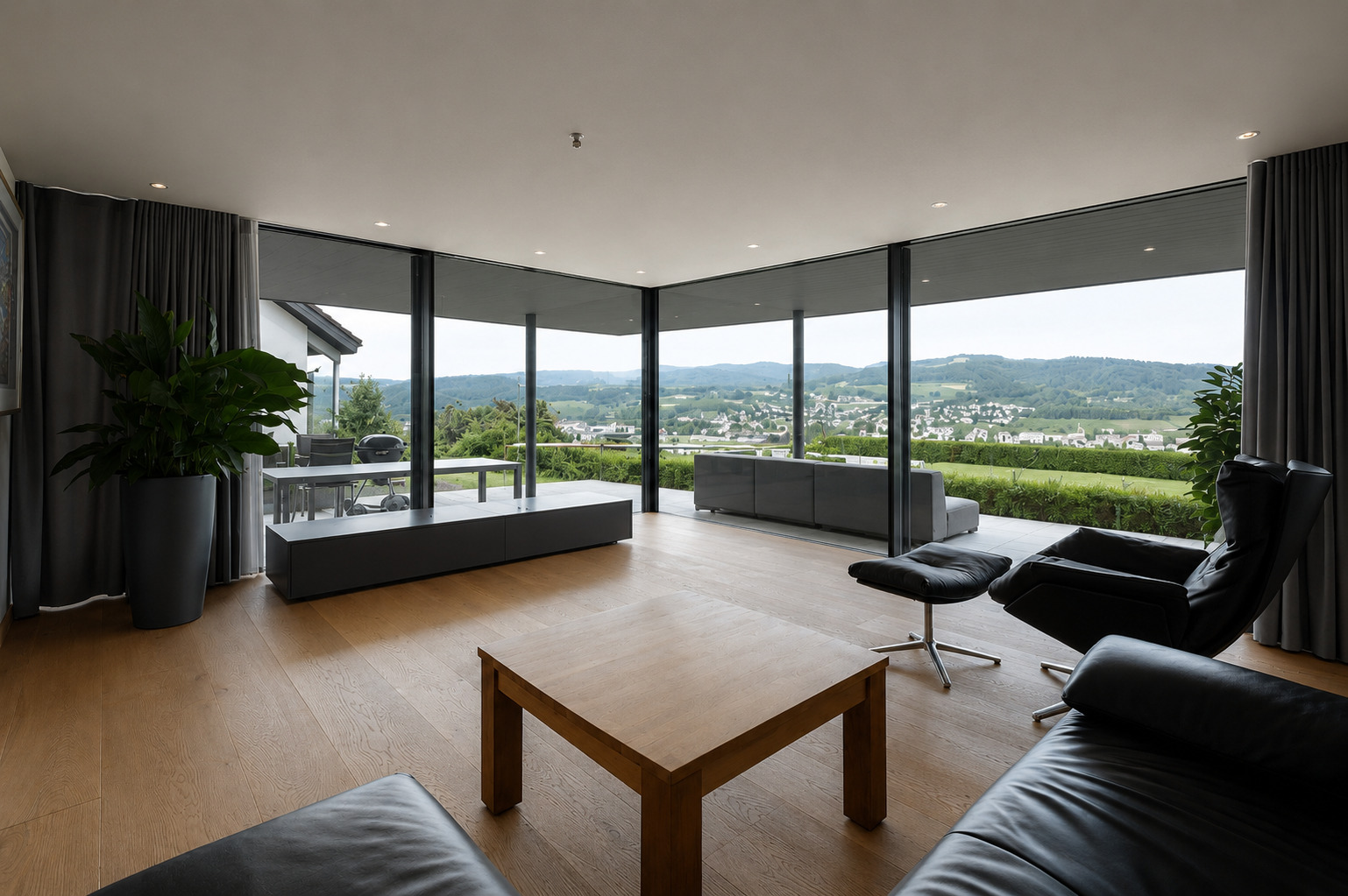 Wohnzimmer mit Aussicht Wohnzimmer mit Aussicht