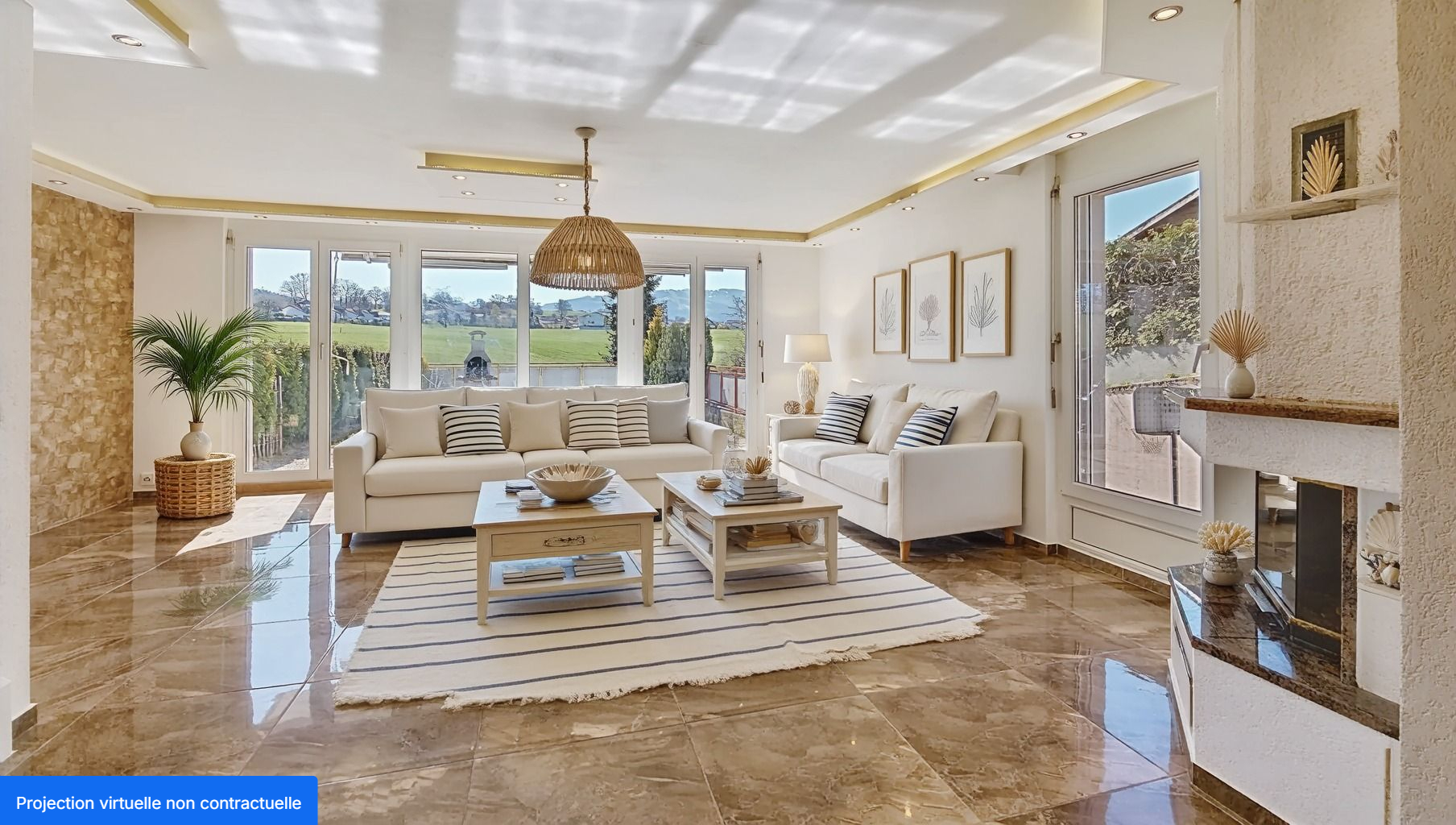 Séjour / salle à manger - rez 