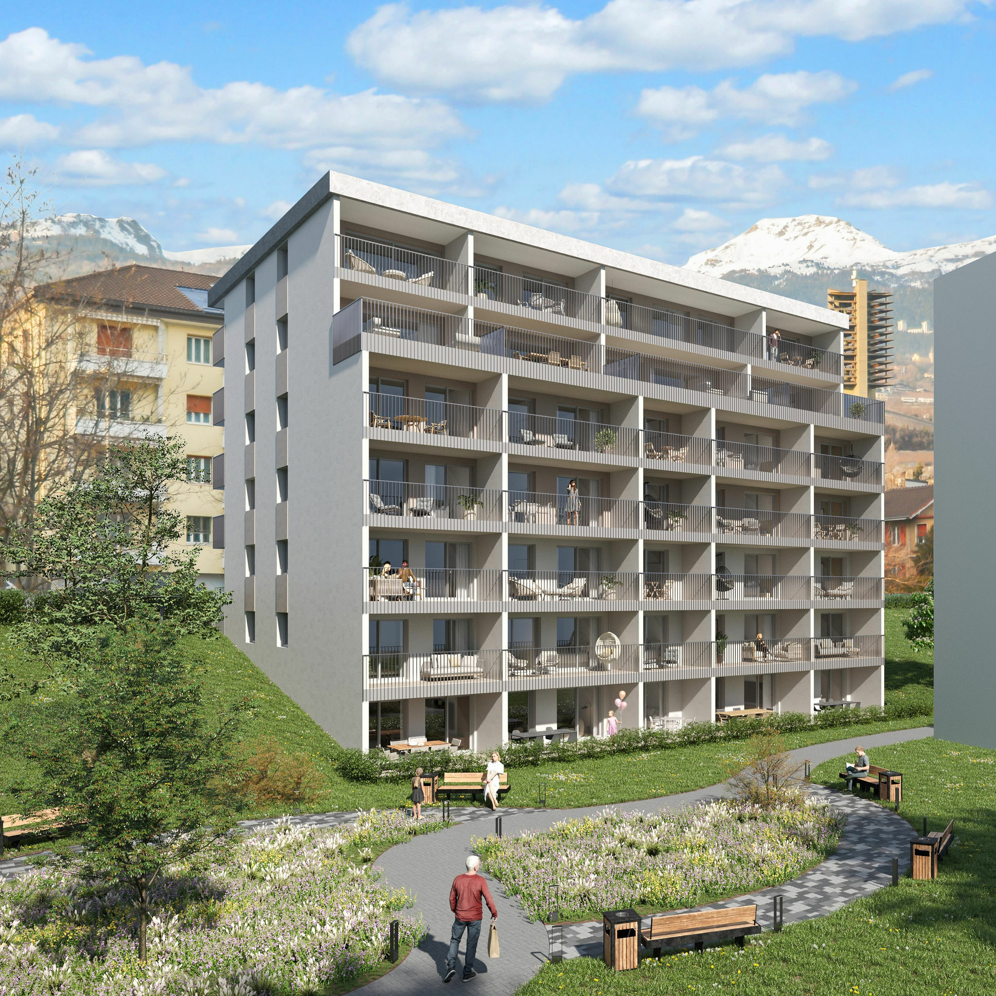 Vue extérieure