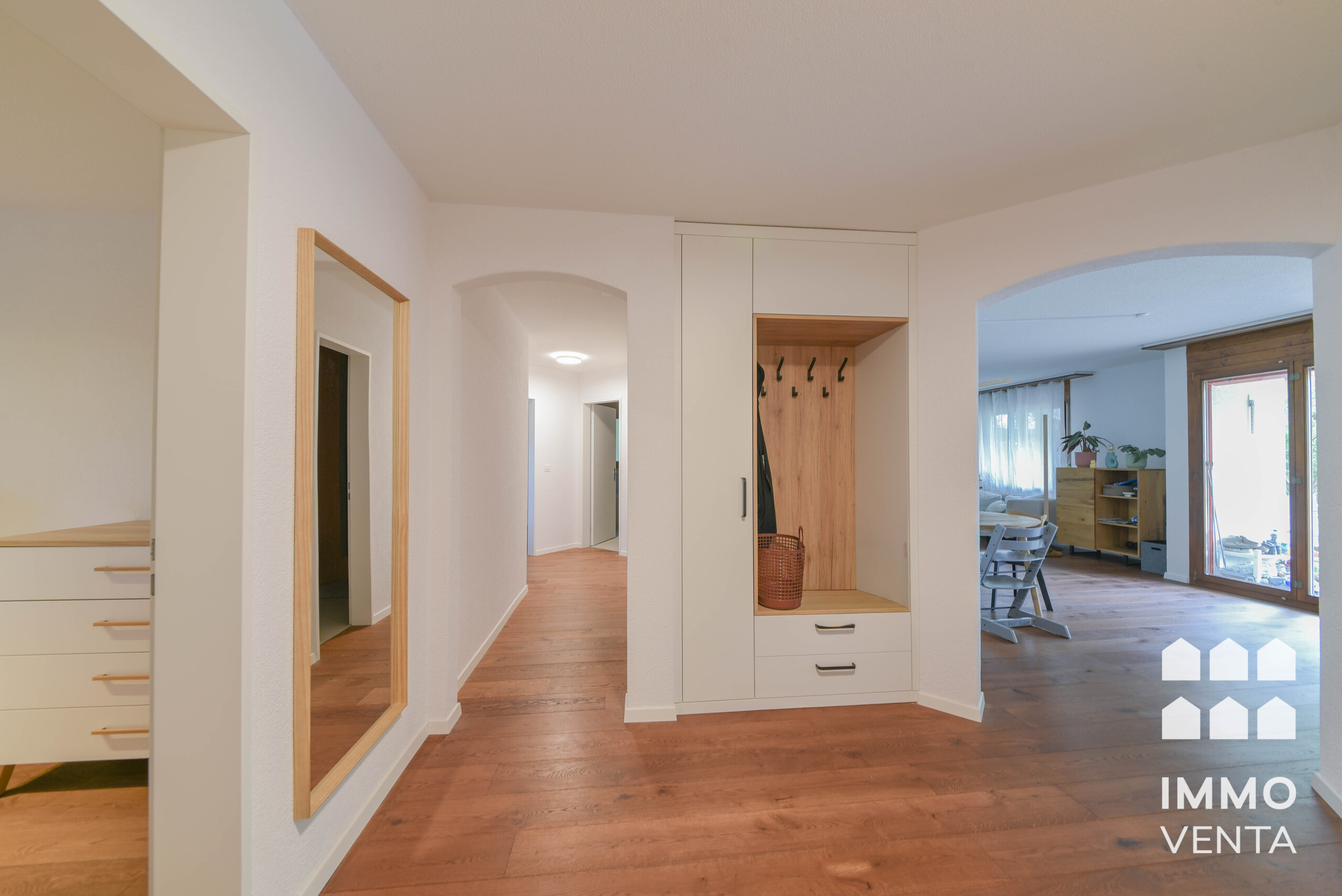 Eingangsbereich mit Garderobe