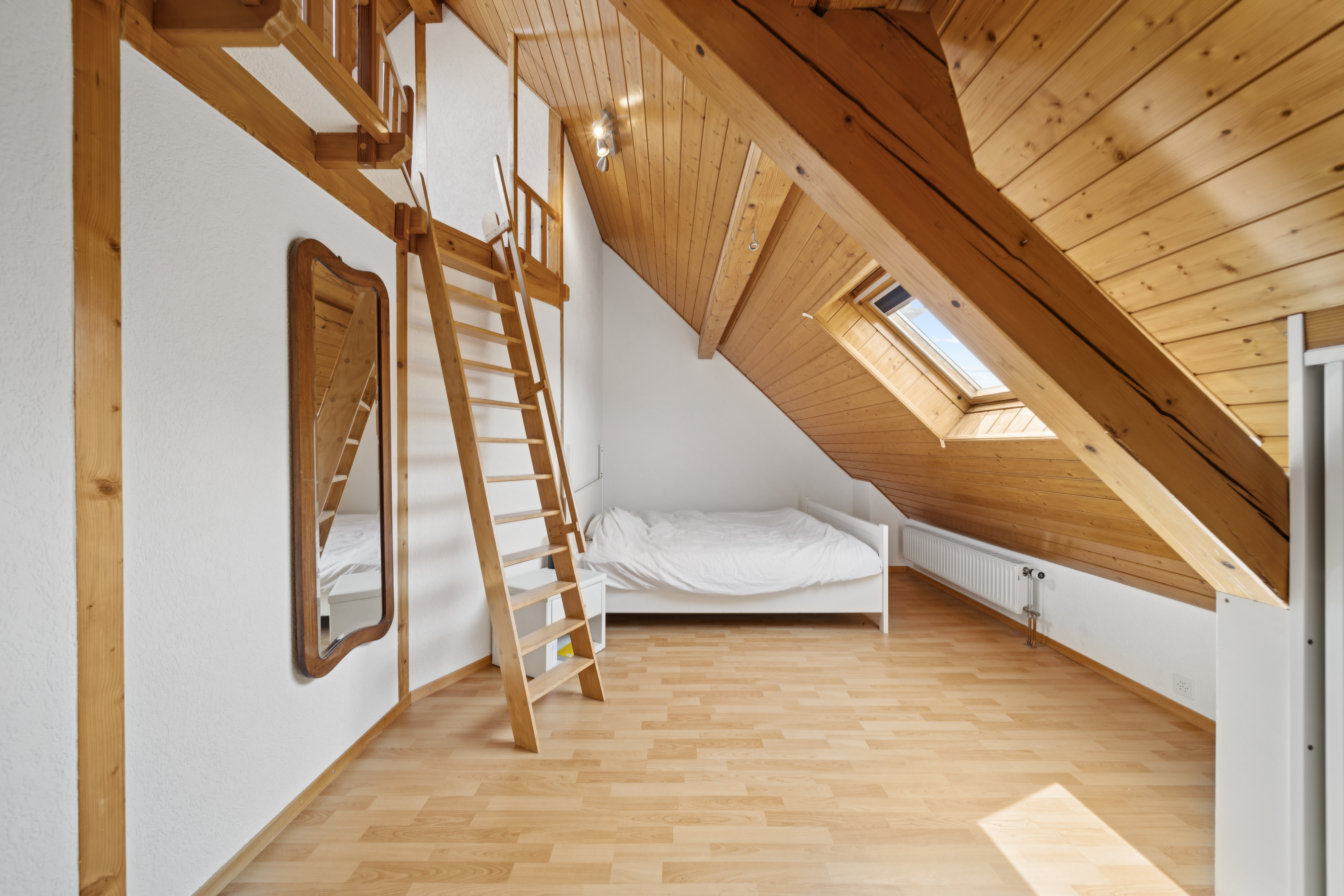 Duplex au dernier étage