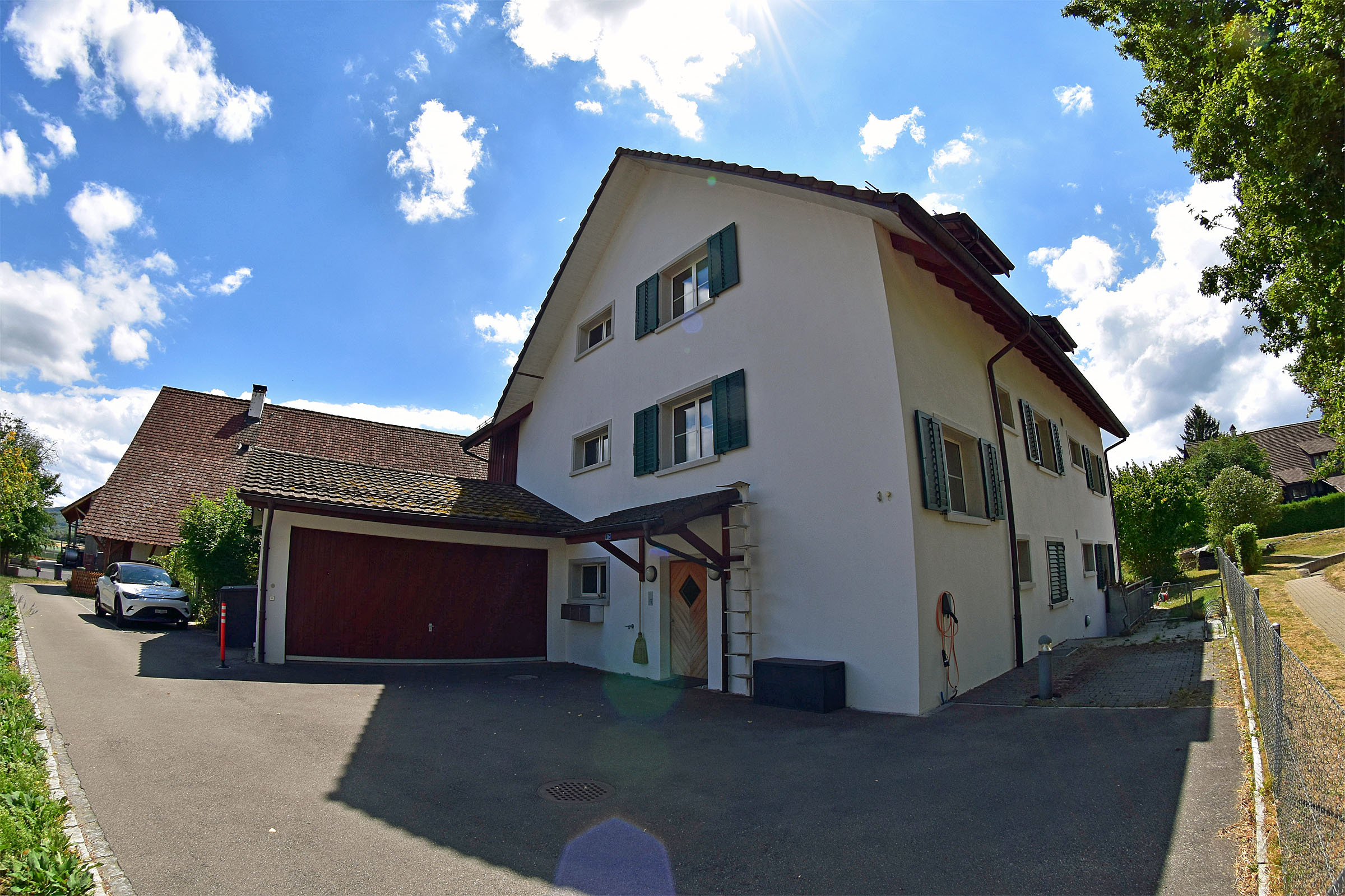 Hauszugang auf der Nordseite