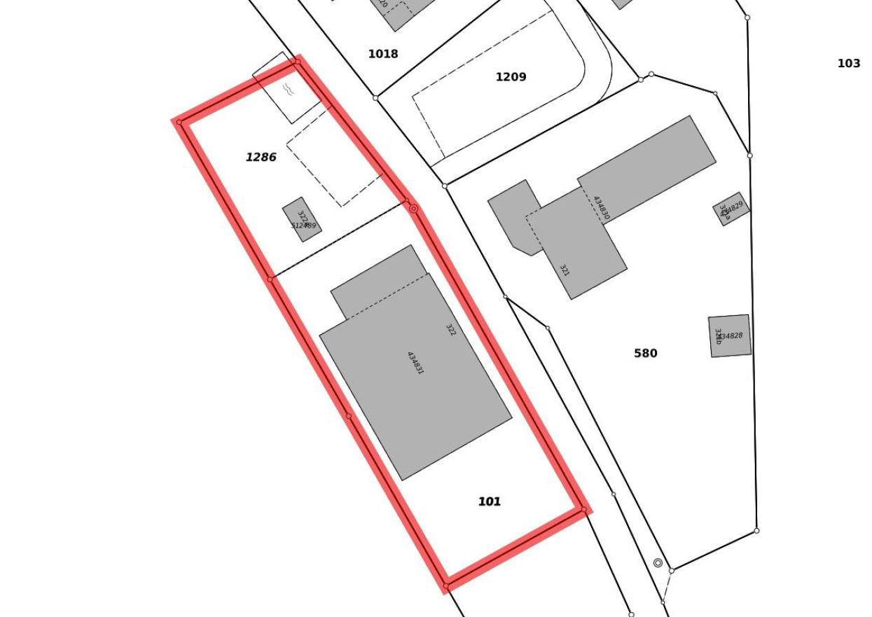 Parzellen 101 und 1286 mit 1783m2