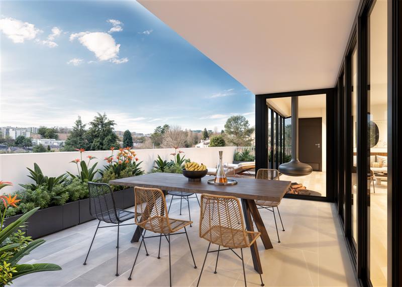 La terrasse avec une magnifique vue dégagée