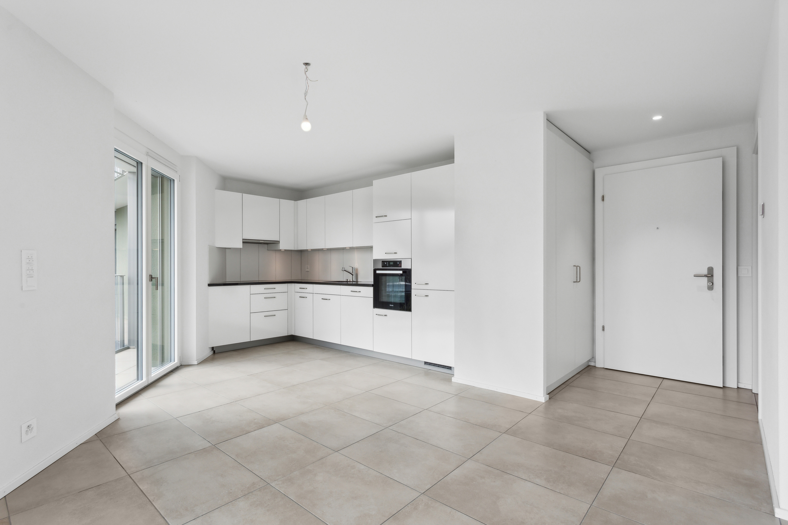 Ausgestattete Küche