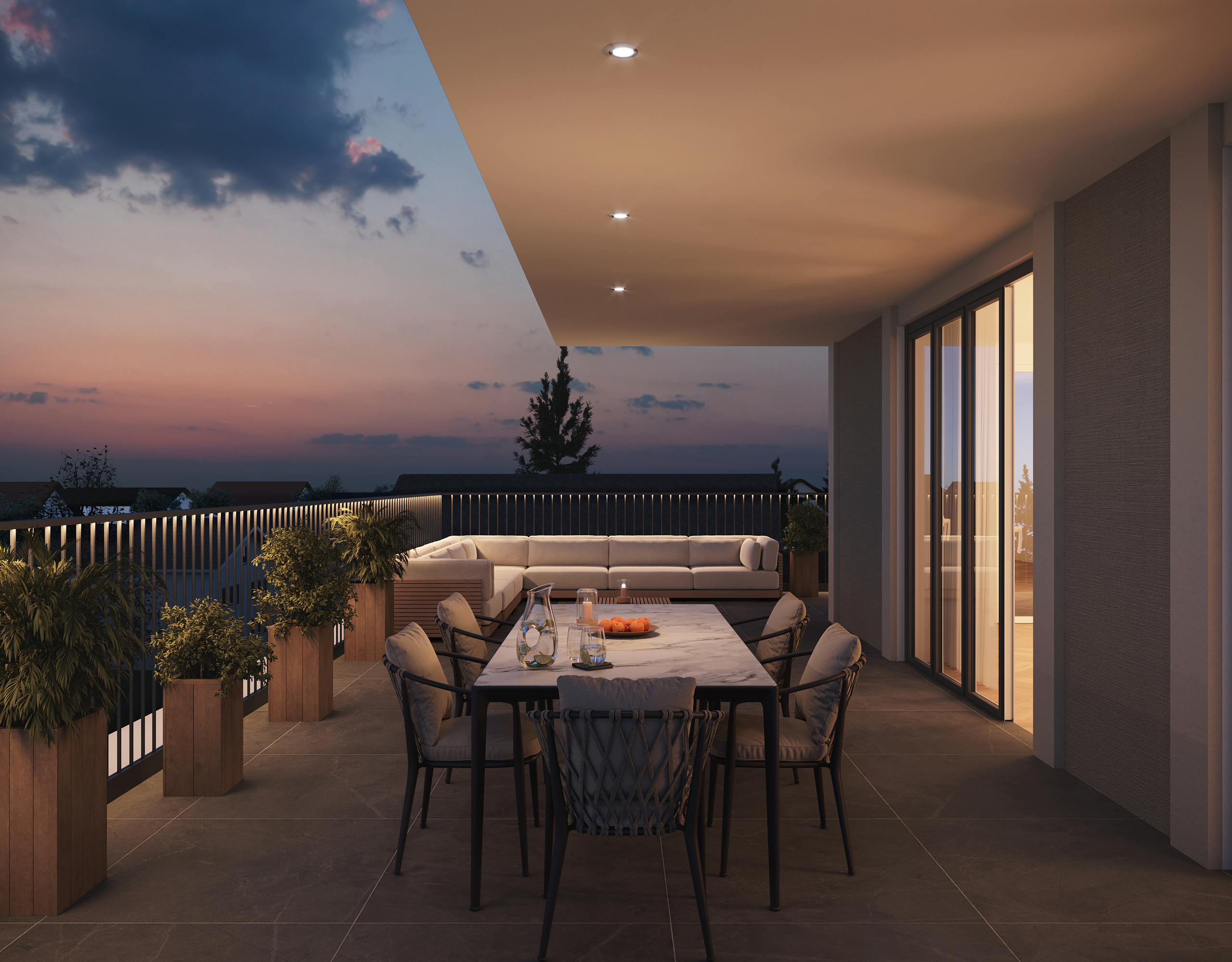 Terrasse Attika