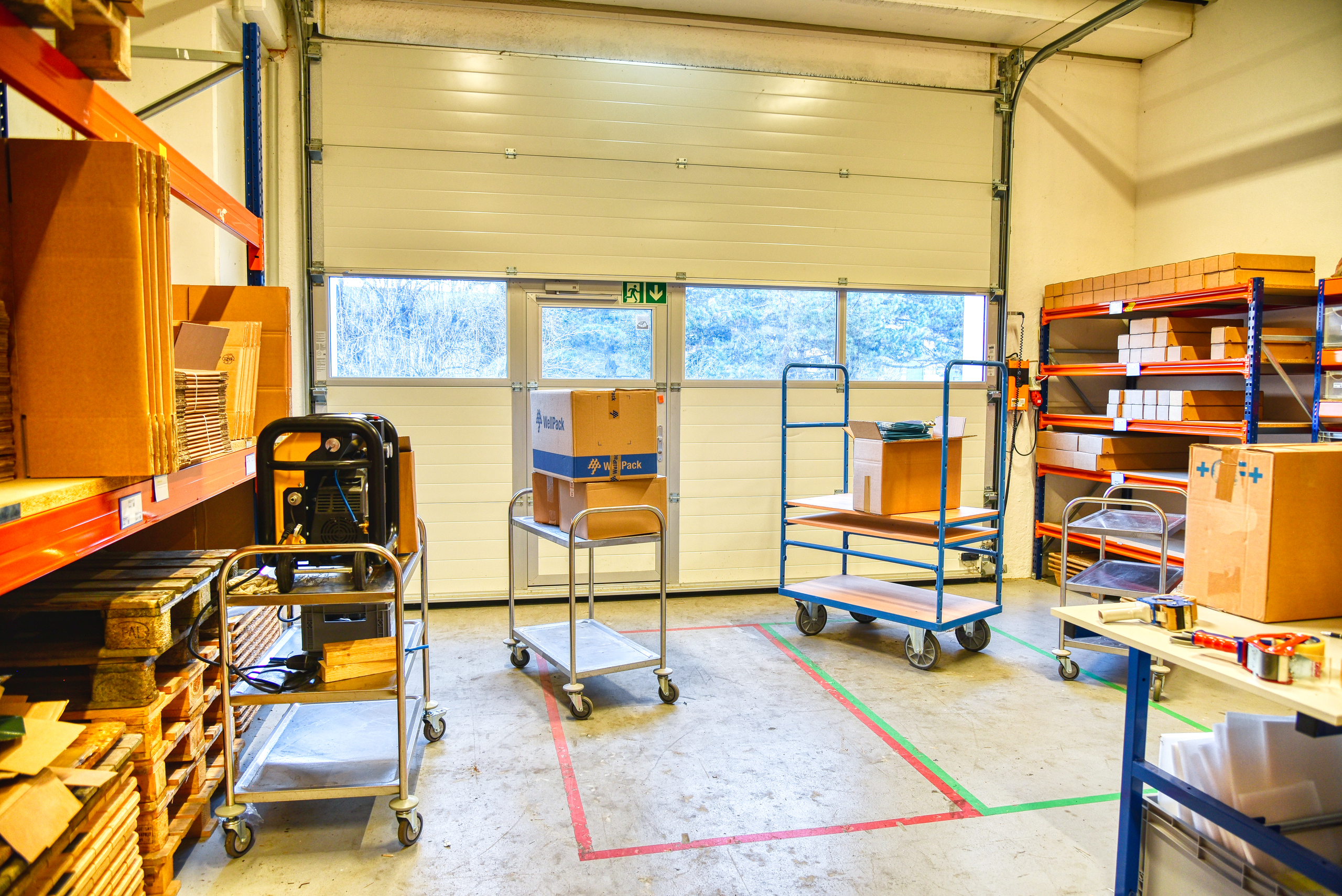 Ecoparc DAVAL - Storage hall Ecoparc DAVAL - Storage hall