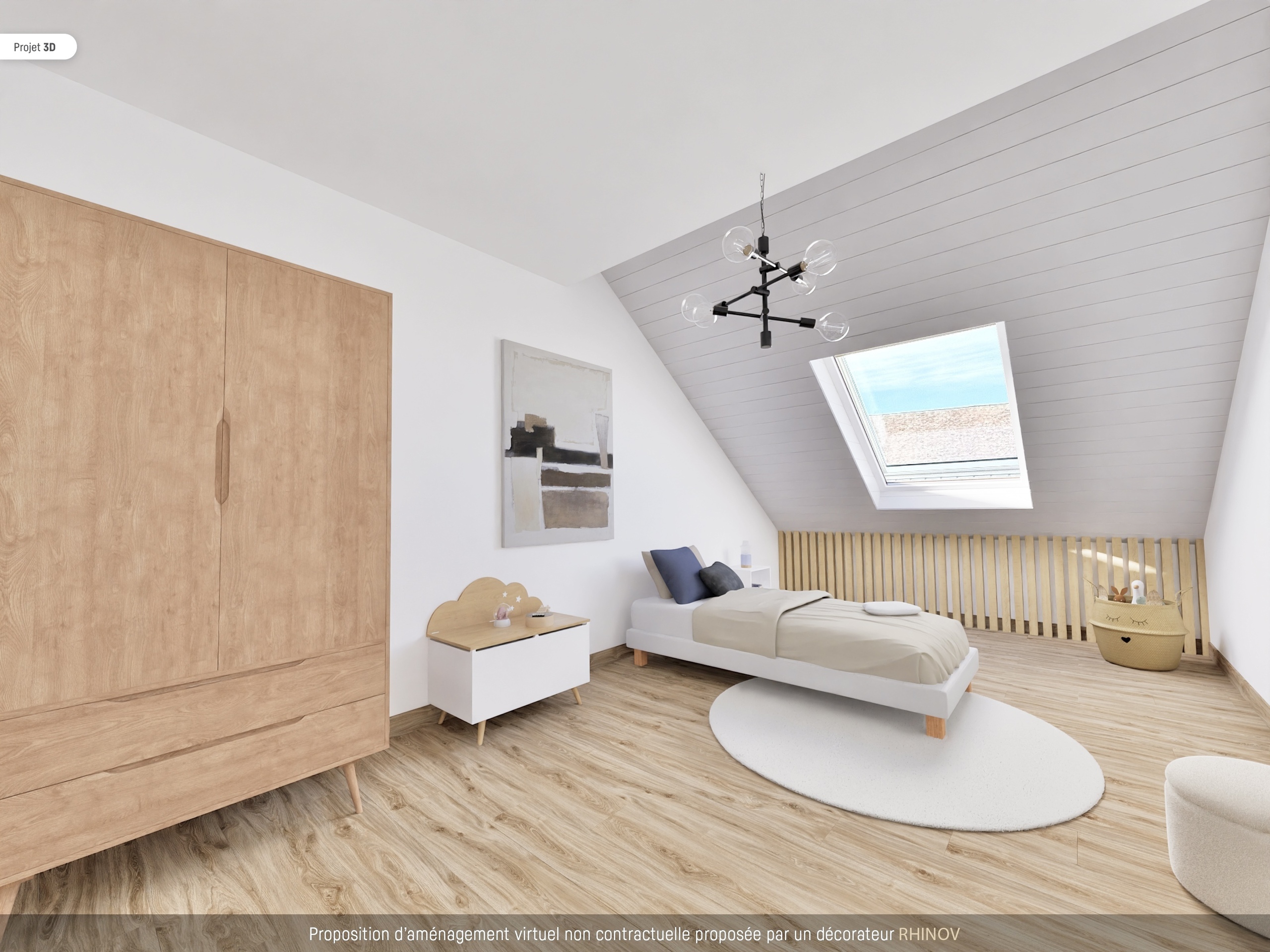 chambre 2 - possibilité d'aménagement