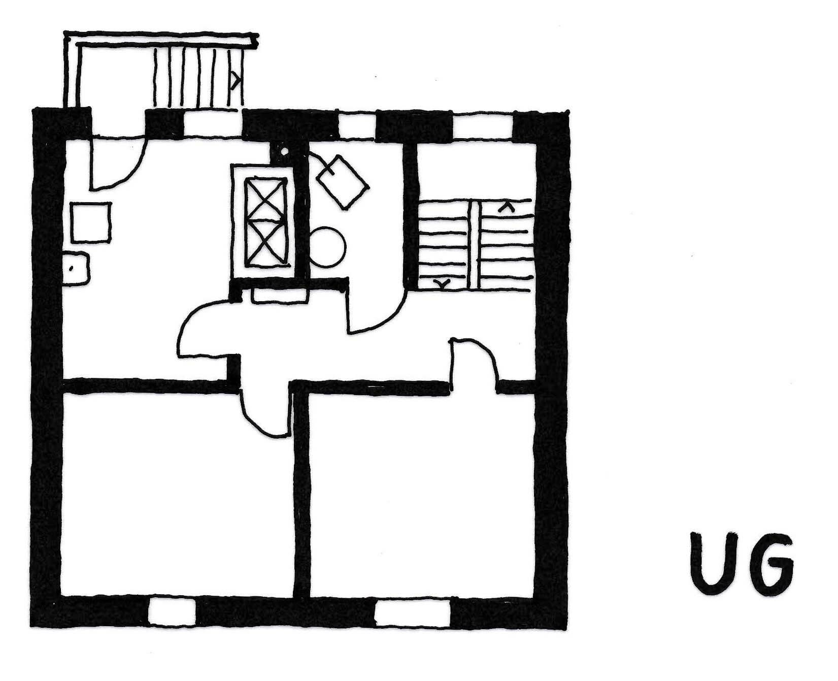 Grundriss Untergeschoss