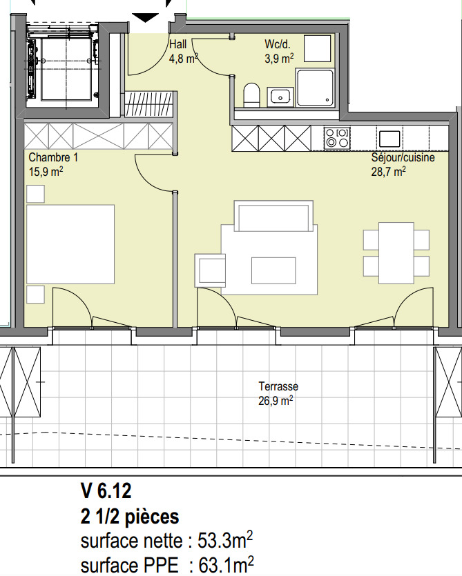 Plan appartement