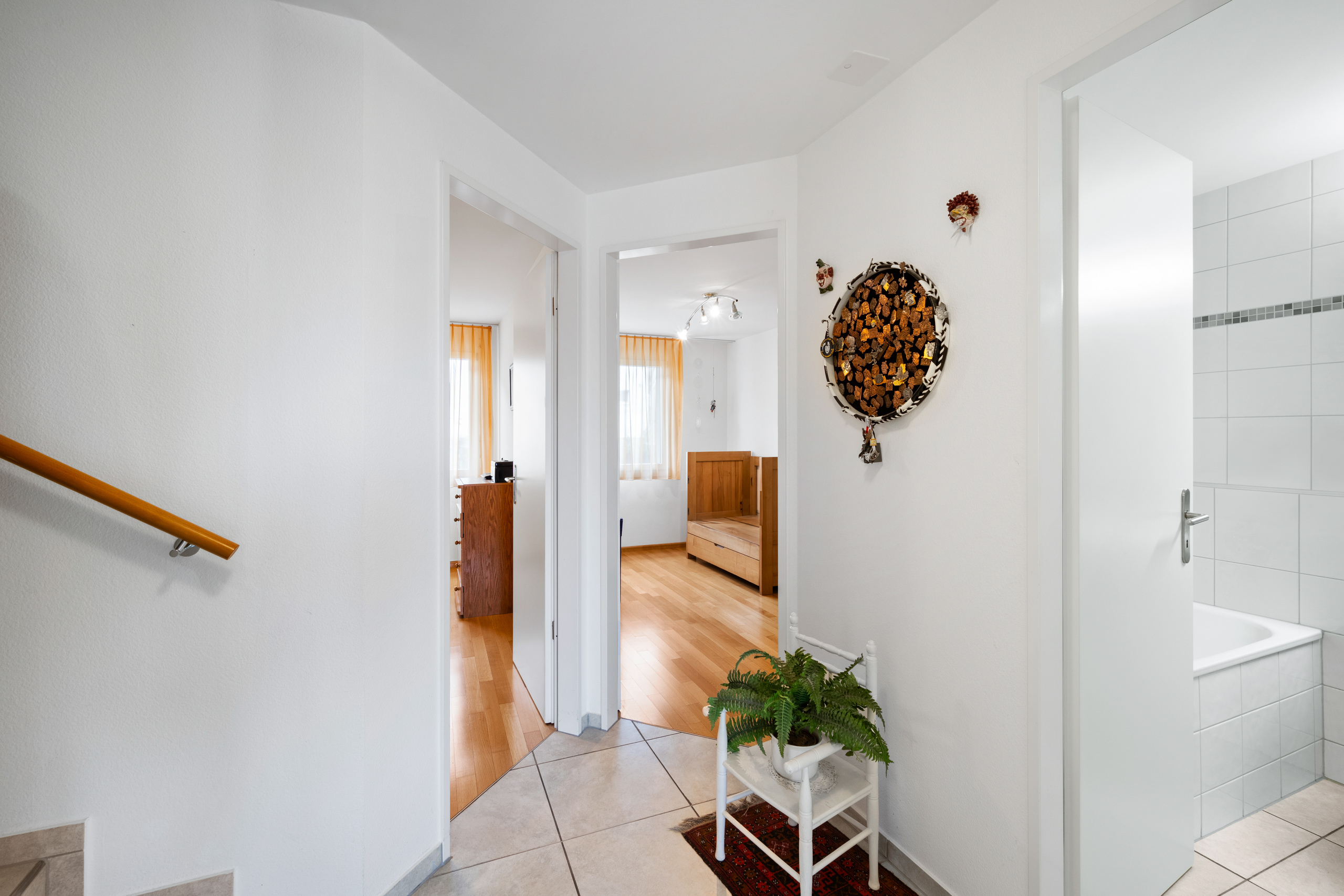 2. OG mit Schlafzimmern 2. OG mit Schlafzimmern