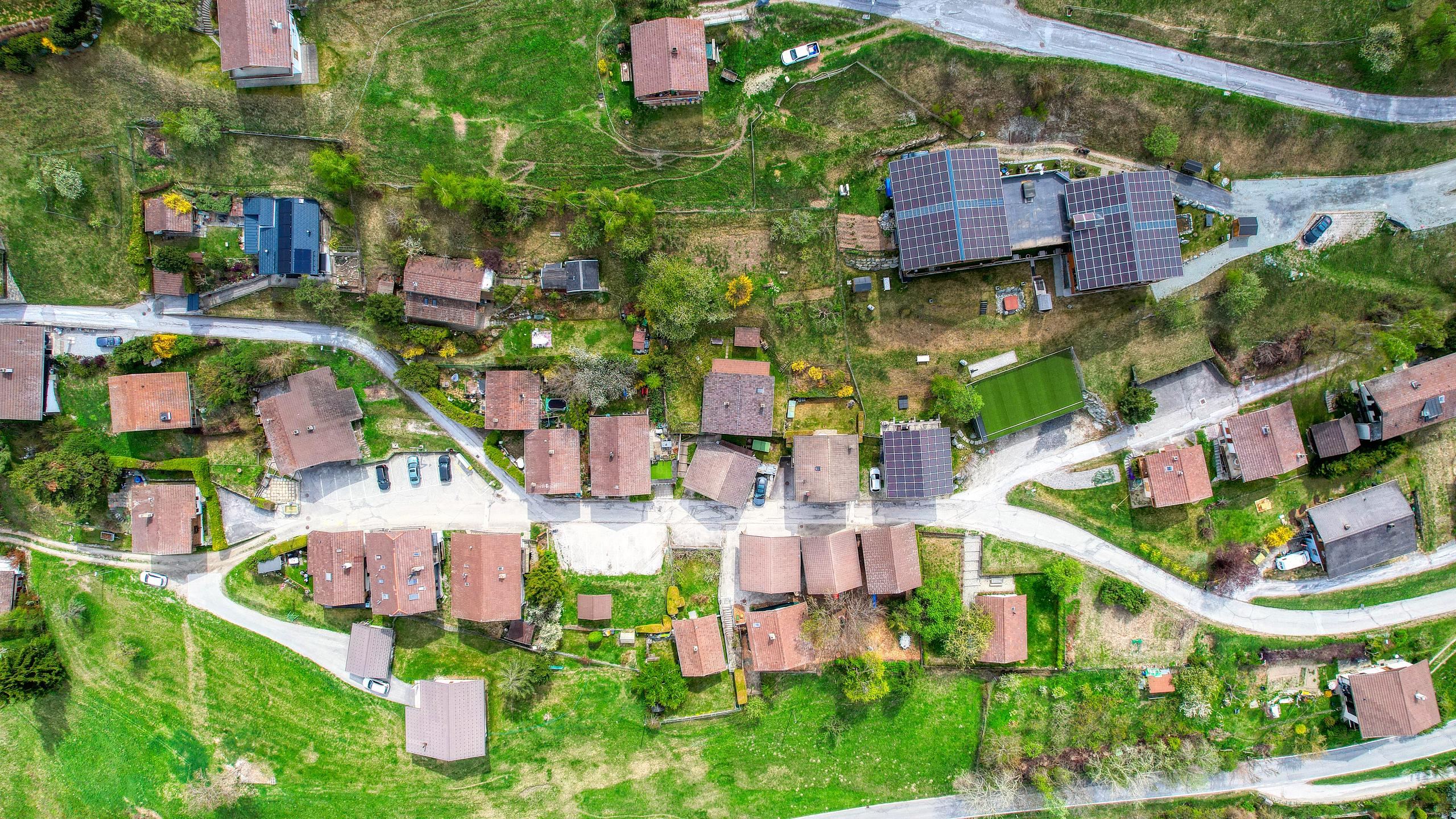 Chalet Erdesson - Vue drone