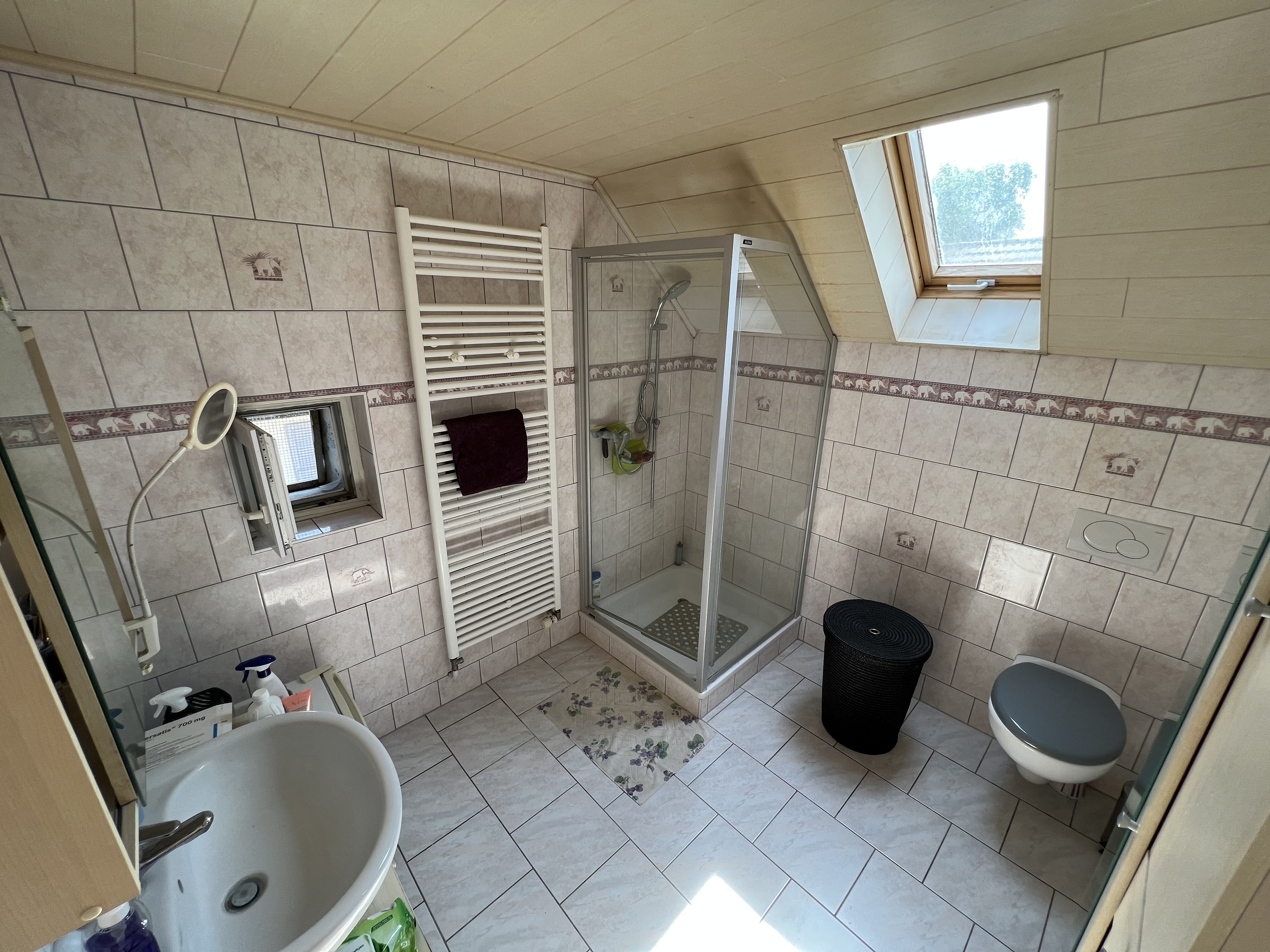 Salle d'eau du 2ème étage. Salle d'eau du 2ème étage.