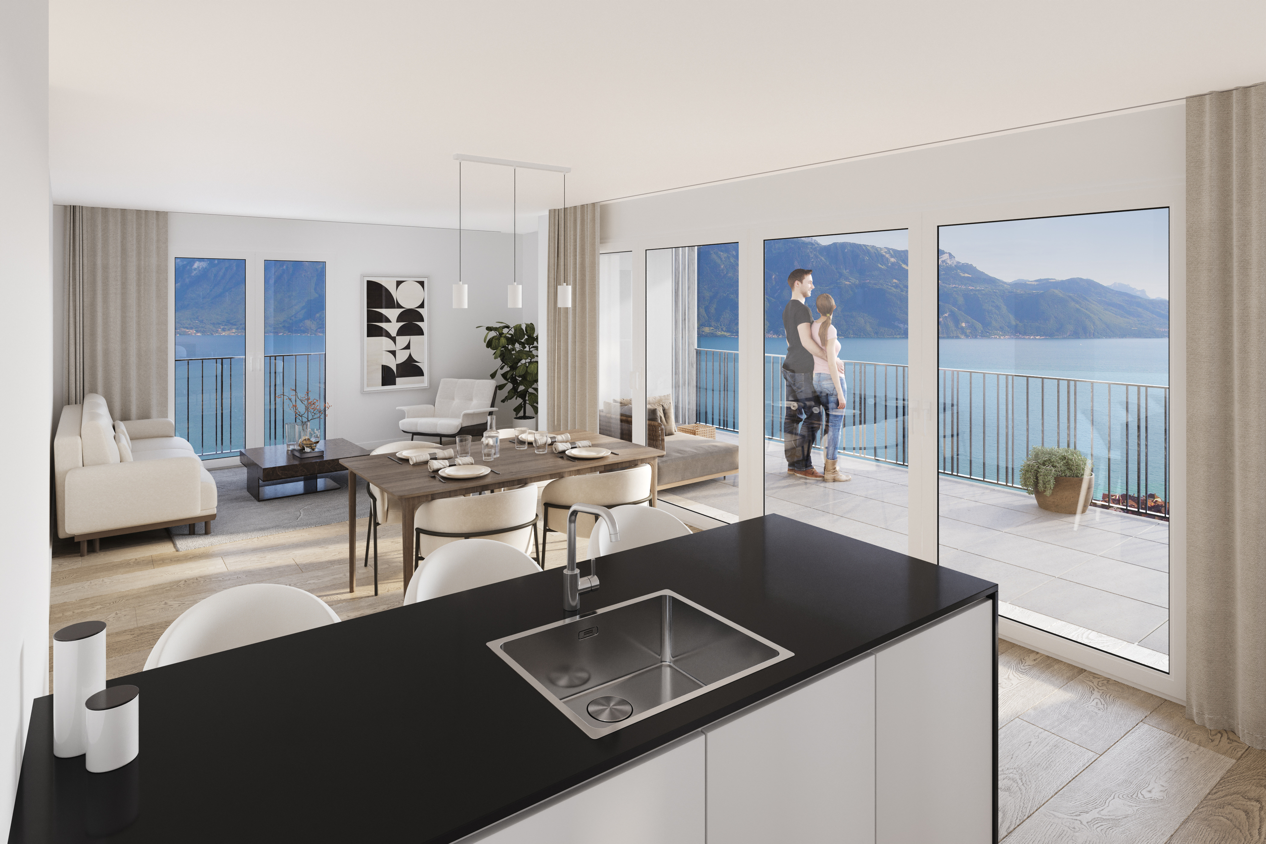 Pièce de vie - B201 Pièce de vie - B201