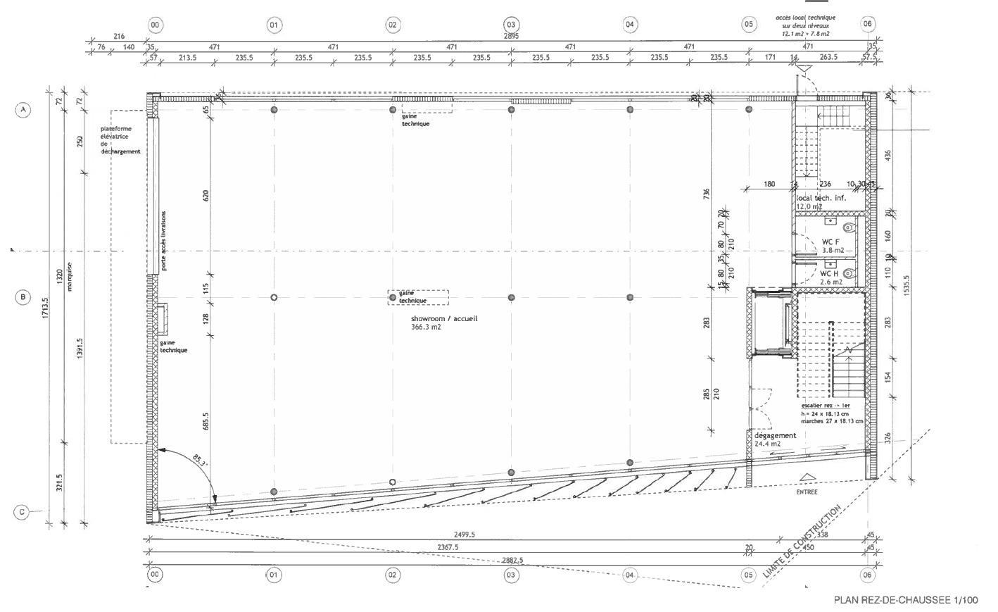 Plan rez de chaussée