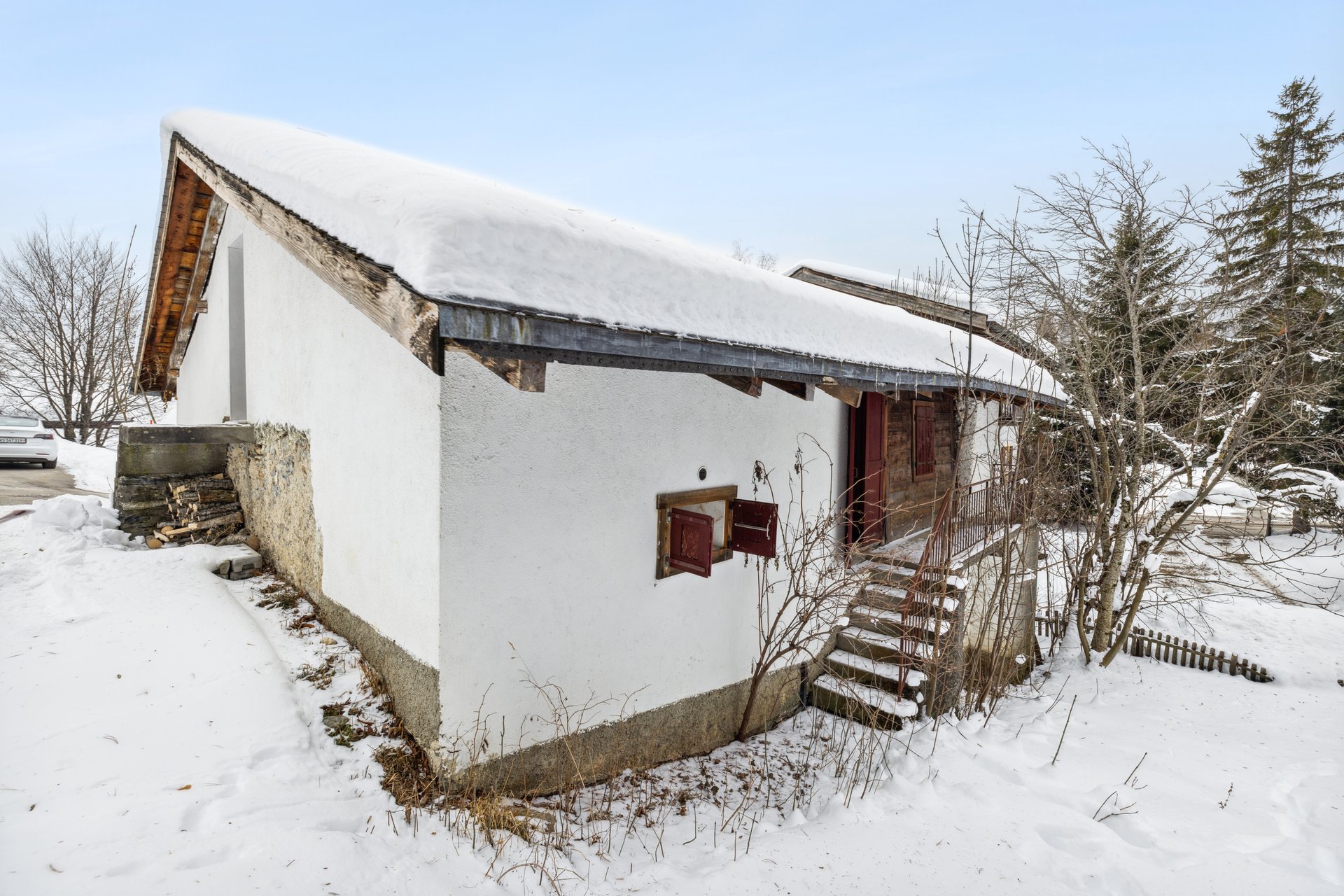 Nordseite des Hauses Nordseite des Hauses