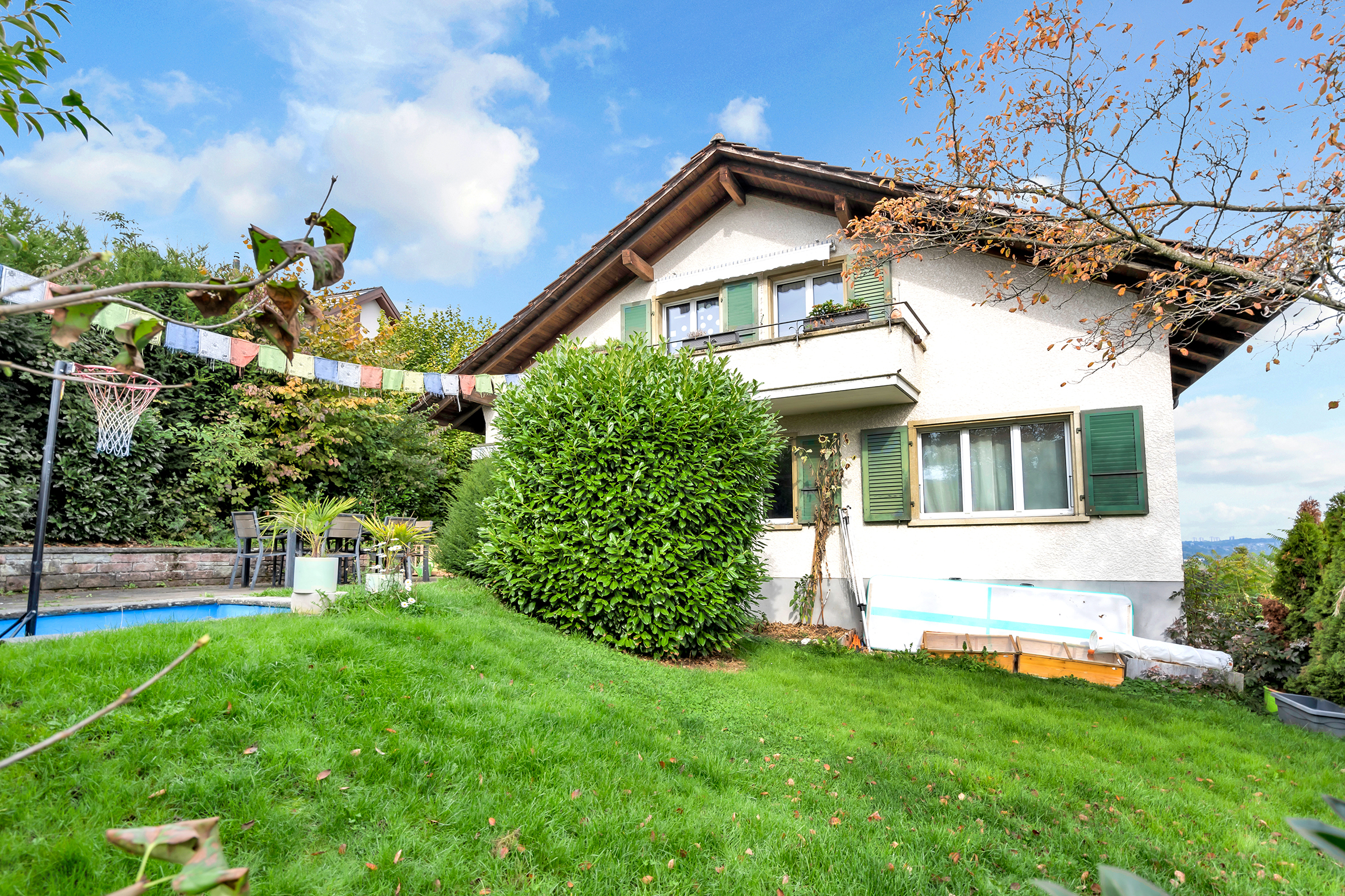 Aussenansicht Süd Fassade