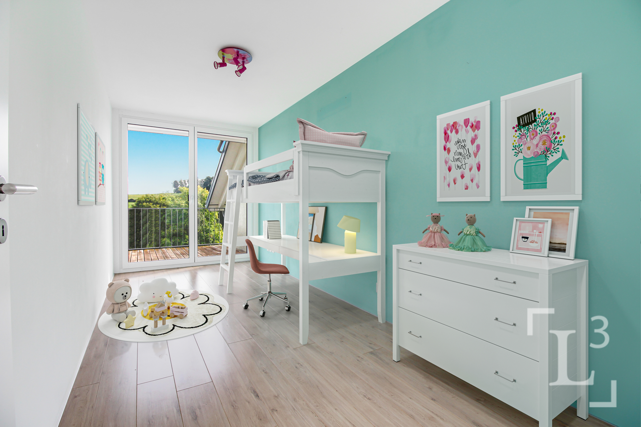 Chambre 3 (1er étage)