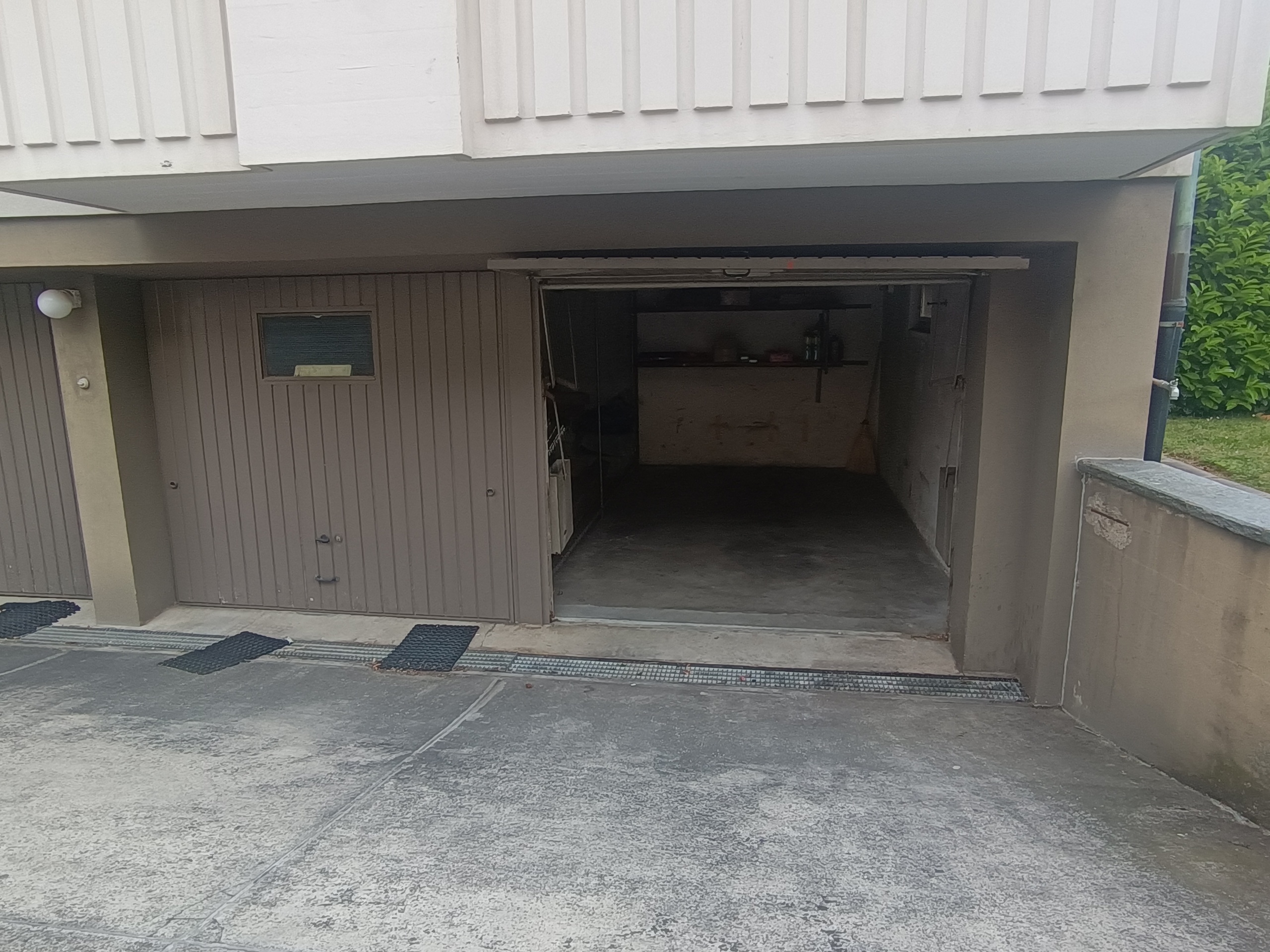 Ansicht Garagenbox offen 