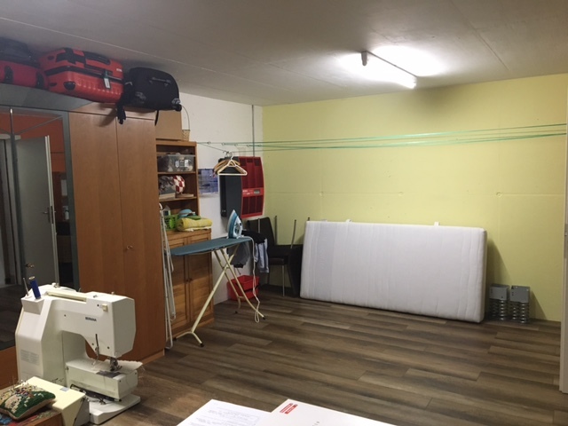 Der grosse Hobby-Lagerraum im UG