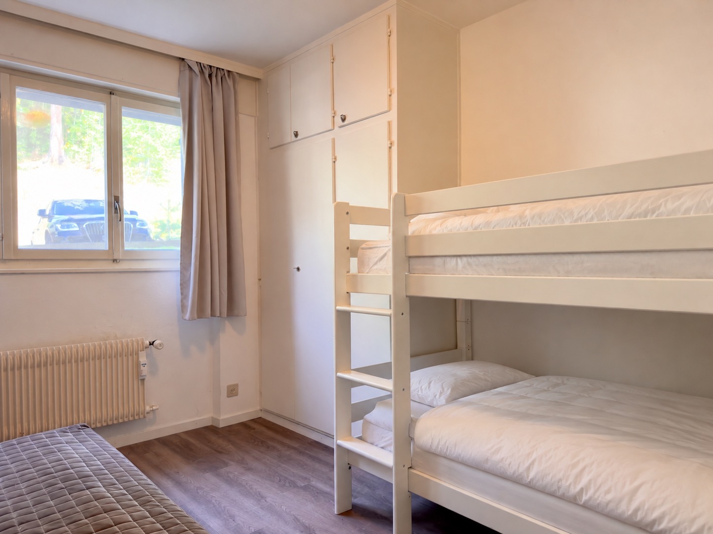 Chambre lits superposés et canapé lit
