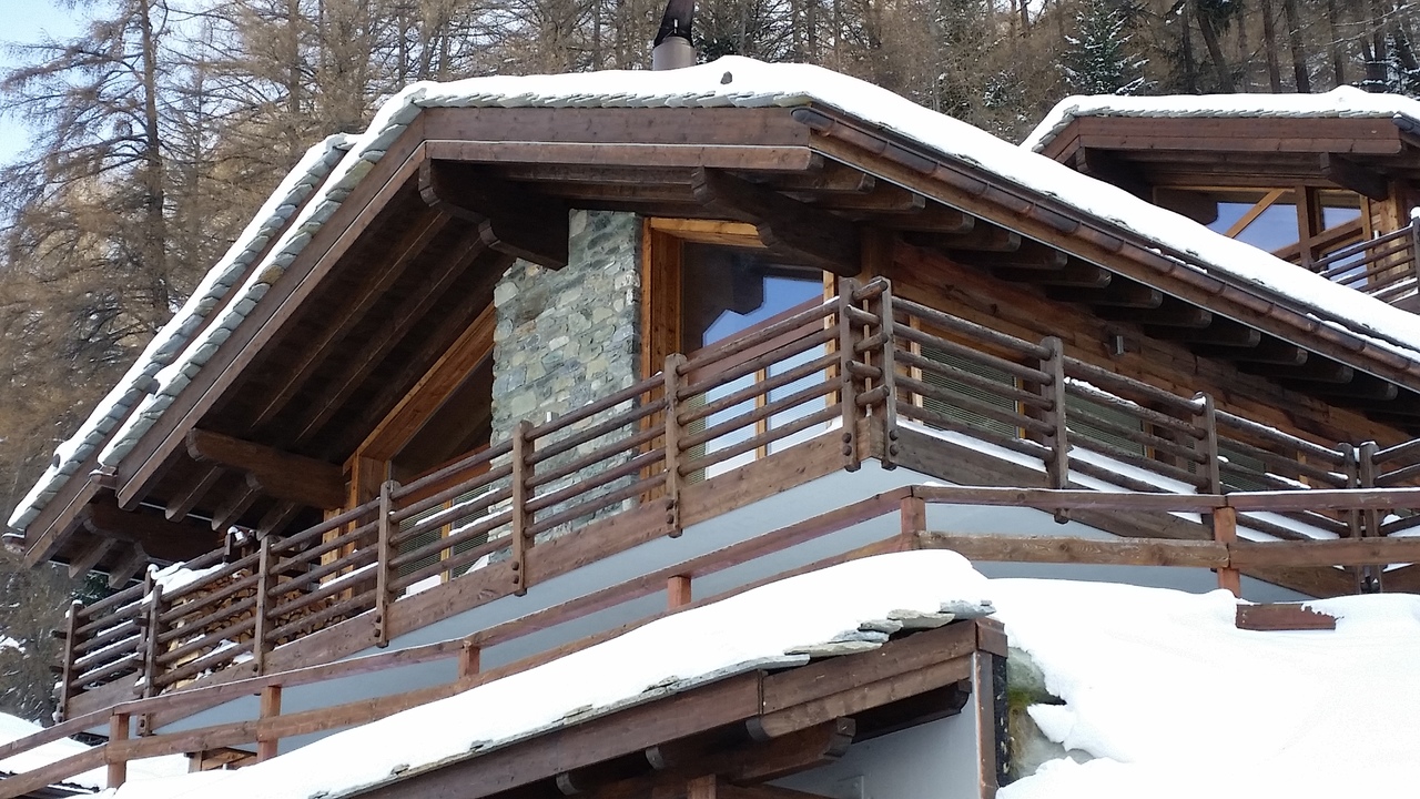 Chalet Spitzenqualität Verkauf Bewilligung Zweitwohnung 4 Vallées Nendaz-Vente Immobilier Panoramafenster Steinfassade