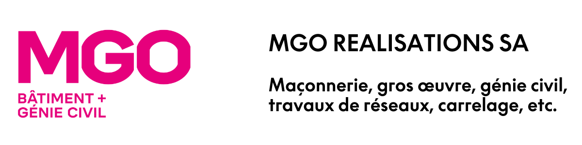 MGO Réalisations SA - Groupe Radicchi - Proimmob - Partenaires - Maçonnerie - Gros œuvre - carrelage - génie civil