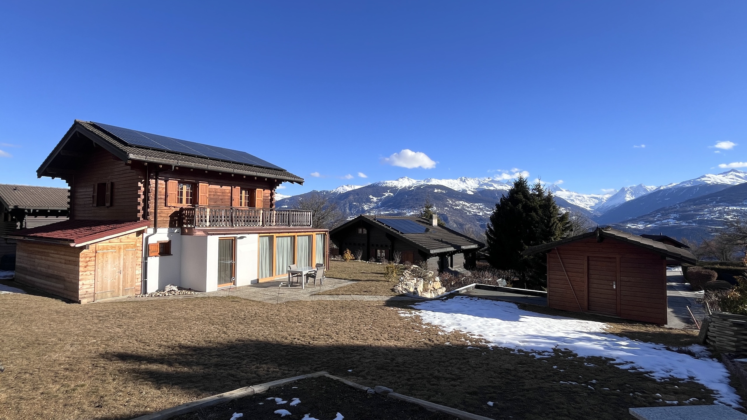 Vue d'ensemble avec le mazot