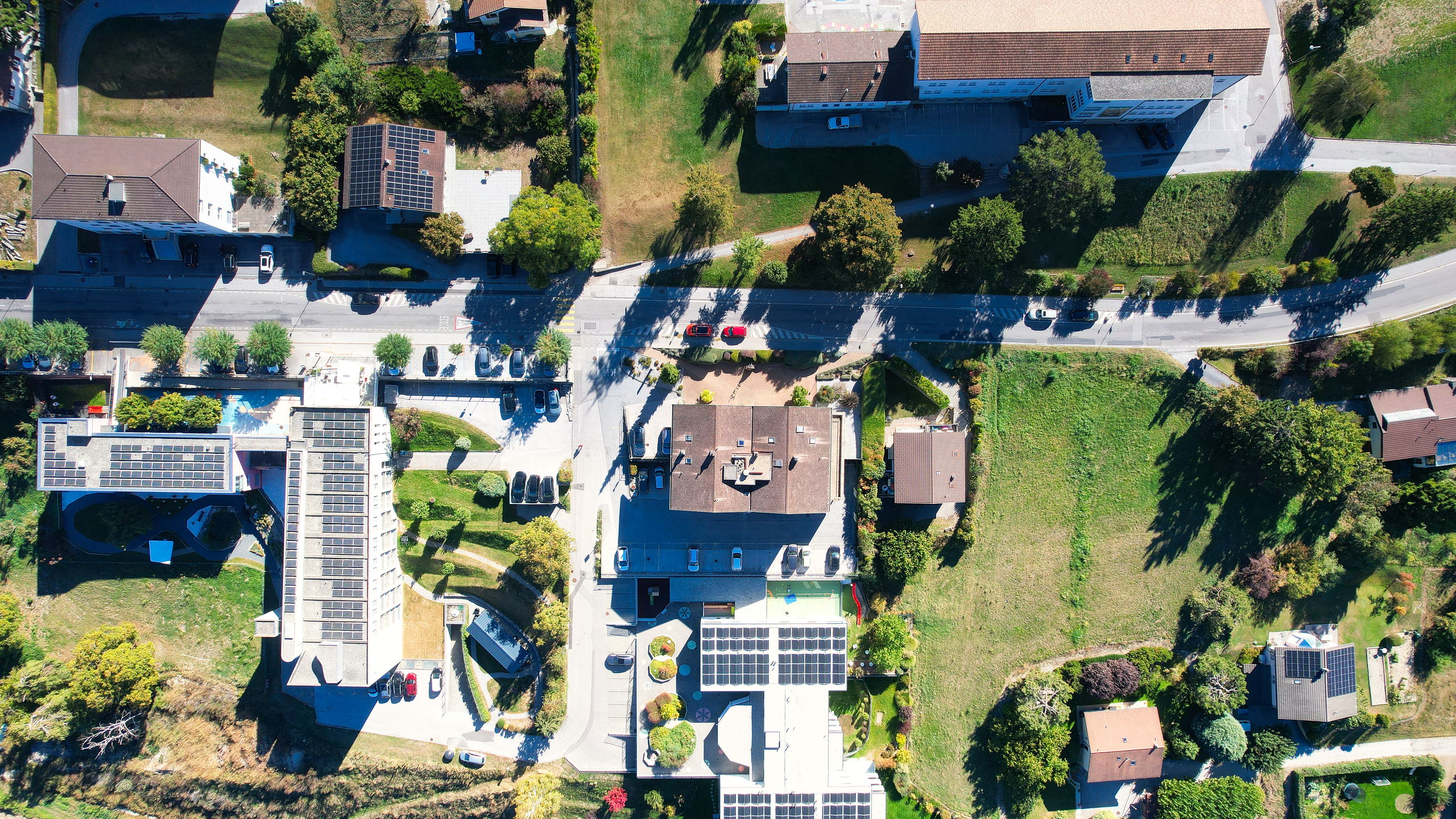Local commercial Chalais - Vue drone