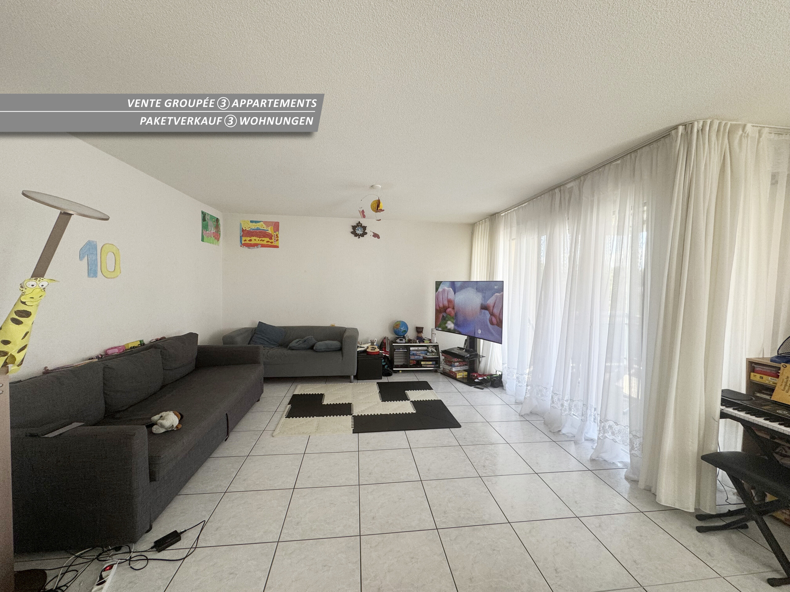 5½ pces au 3ème étage