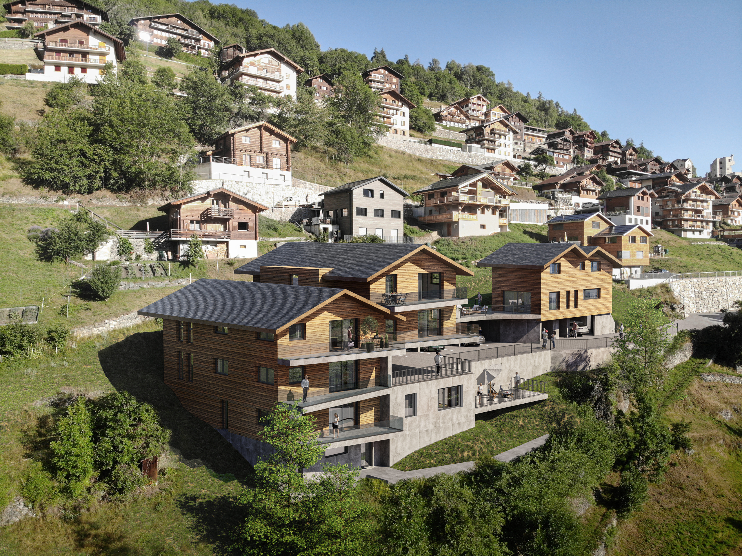 Vue du projet Vue du projet