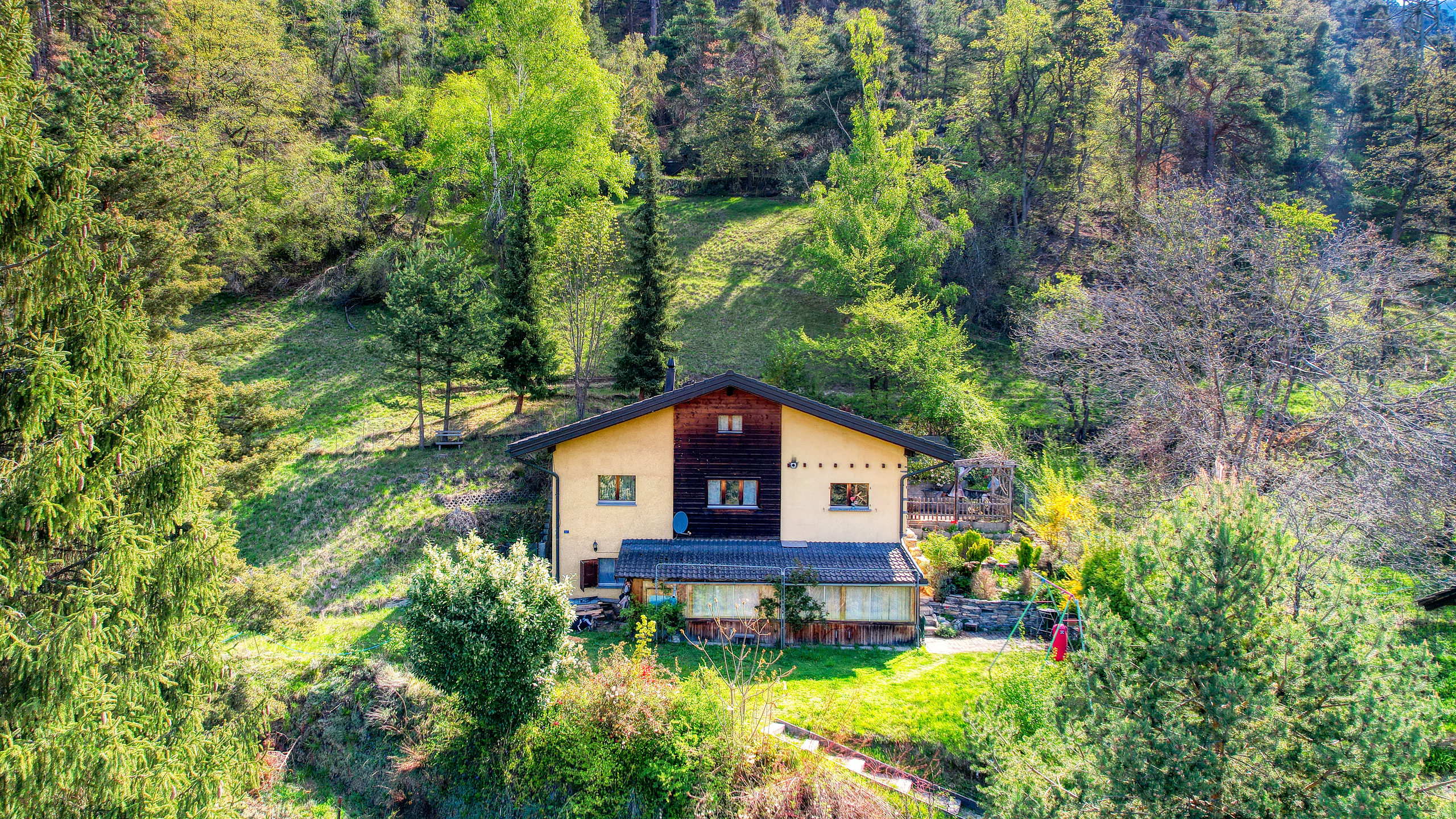 Chalet Niouc - Vue drone