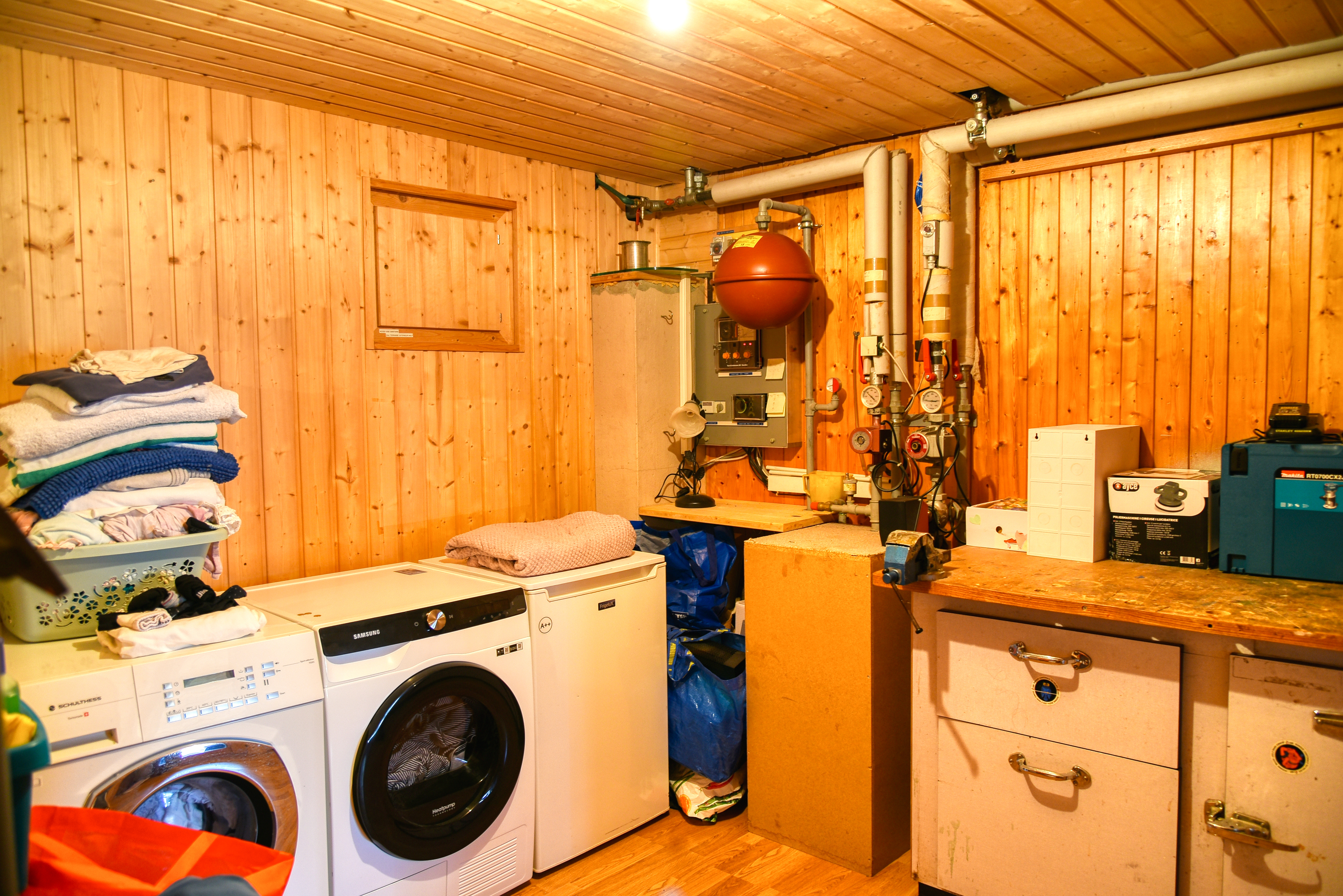 Chalet Niouc - Buanderie