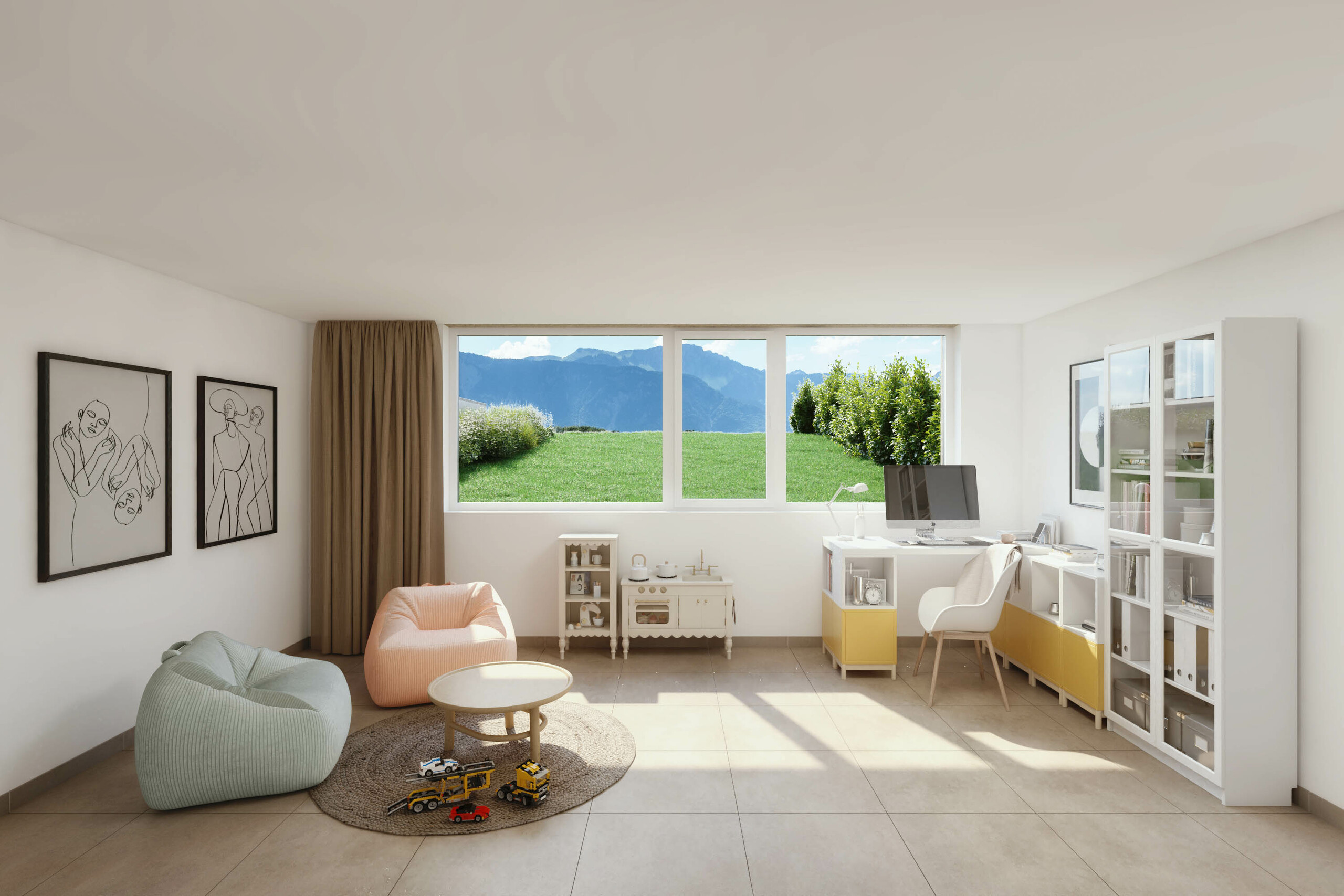 Villa type A - rez inférieur