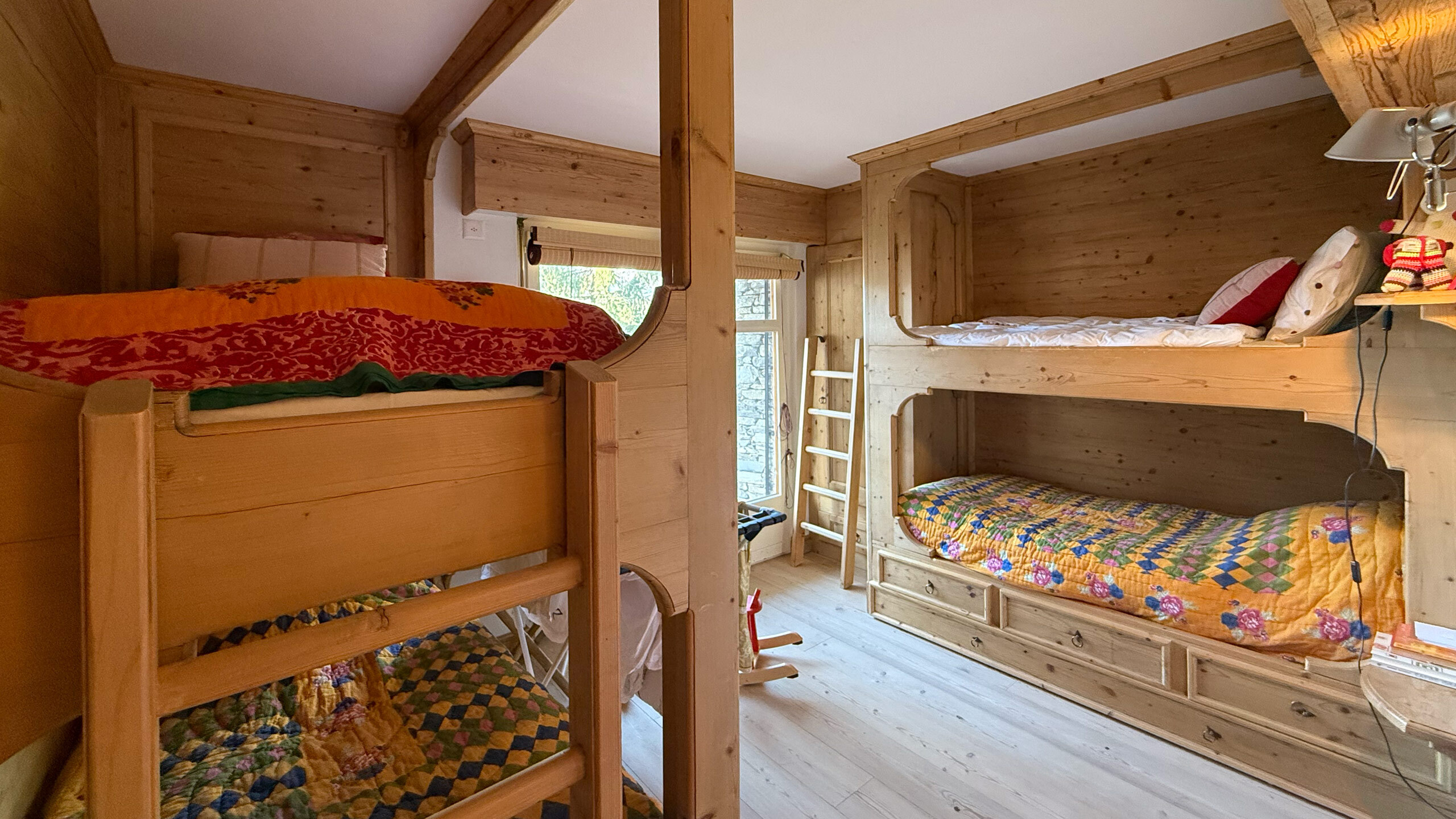 Bedroom 3 with two bunk beds