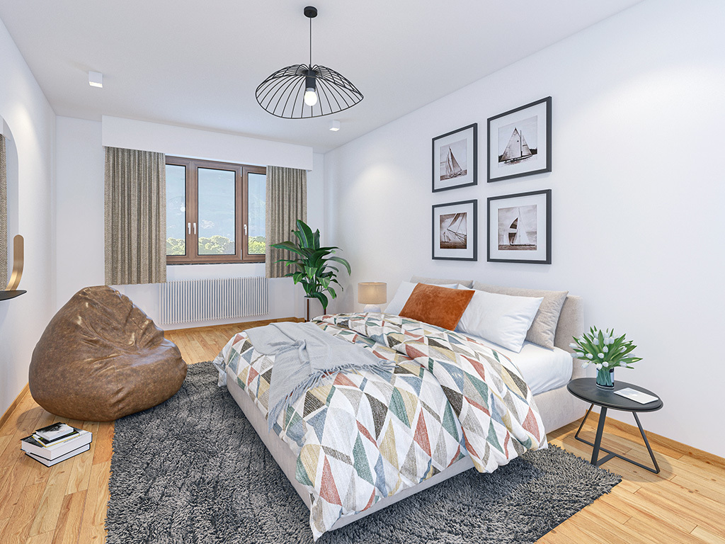 Chambre sud (rénovation virtuelle)